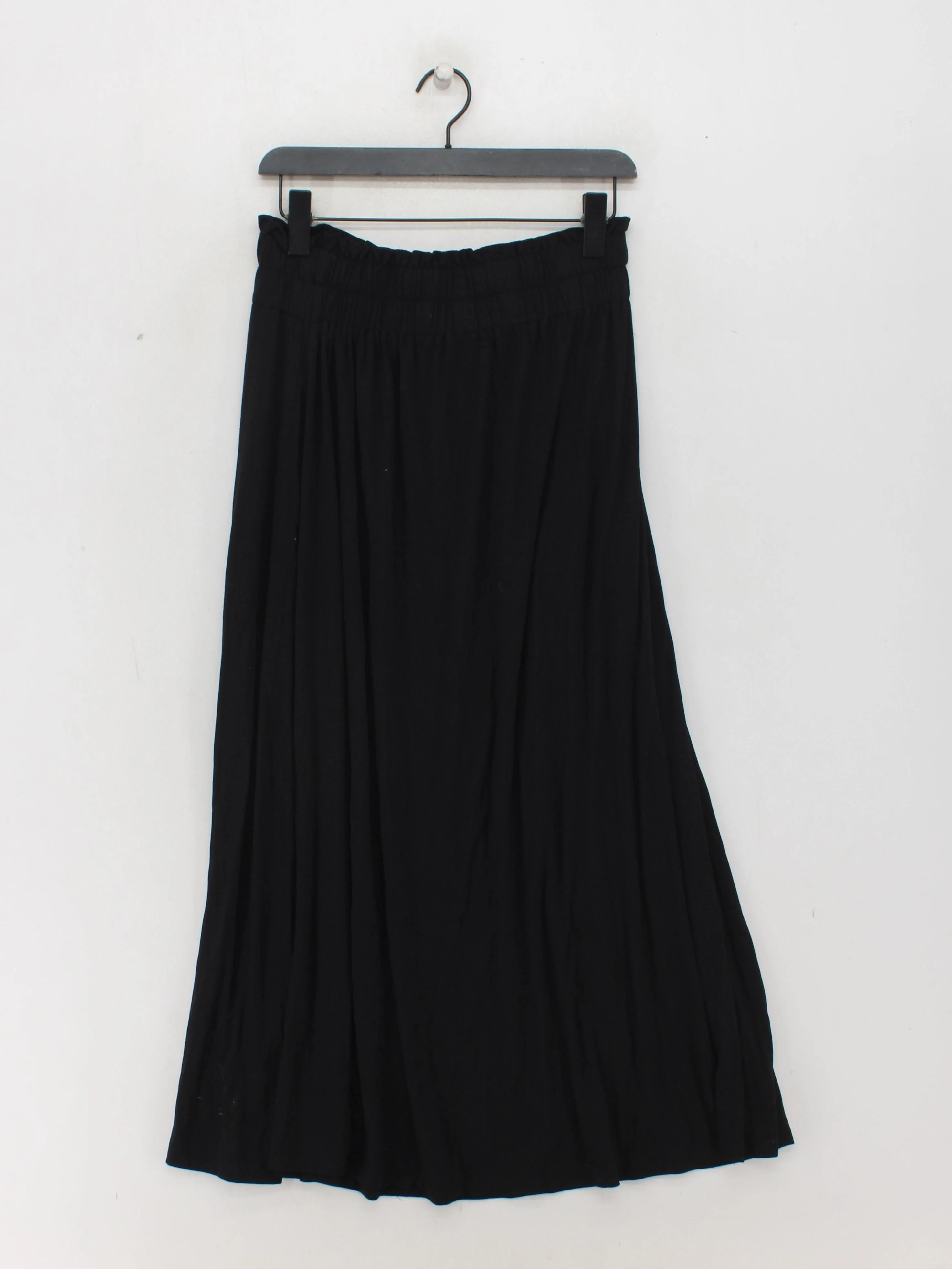 Boden Women's Maxi Skirt UK 12 Black Viscose with Elastane Long Maxi - Image 2