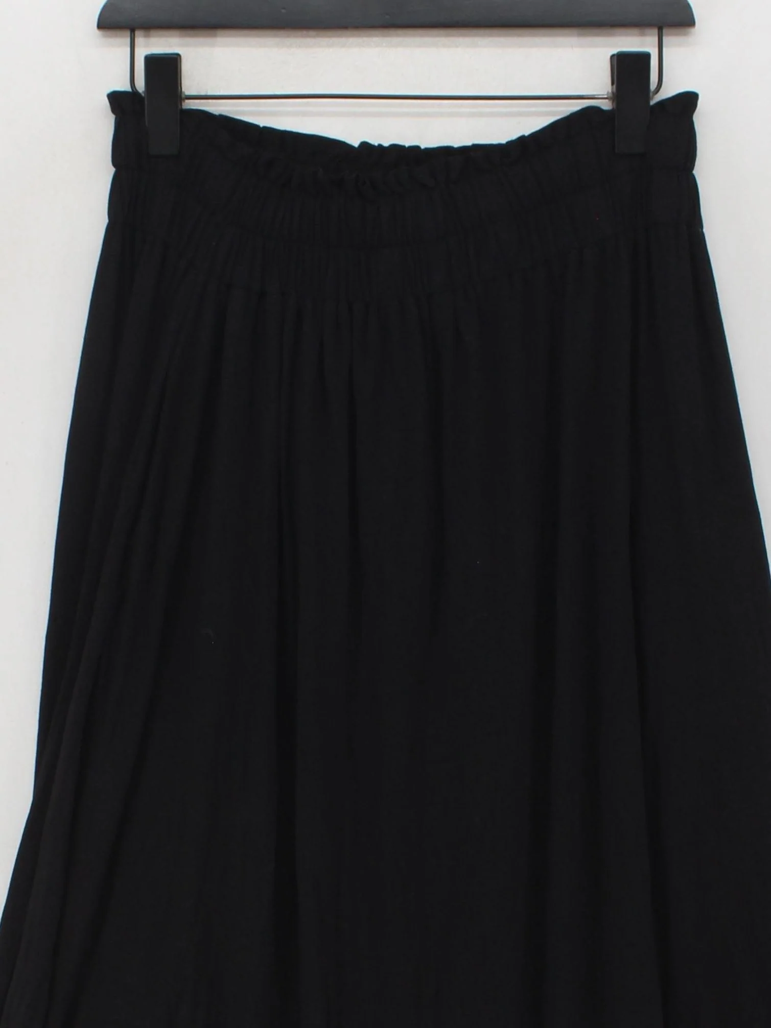 Boden Women's Maxi Skirt UK 12 Black Viscose with Elastane Long Maxi - Image 3