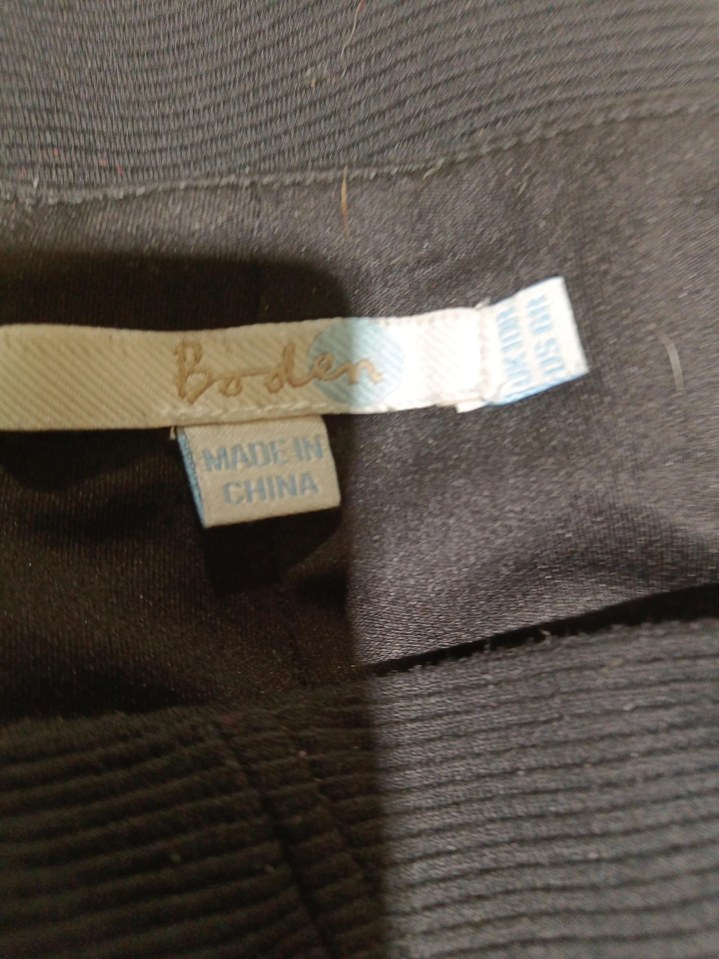 Boden Women's Midi Skirt UK 10 Black Cotton - Image 5