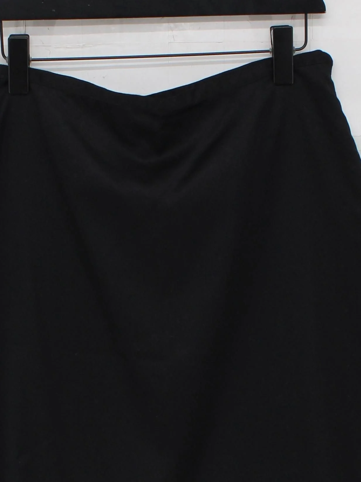Boden Women's Midi Skirt UK 10 Black Cotton with Acetate Midi Straight & Pencil - Image 3