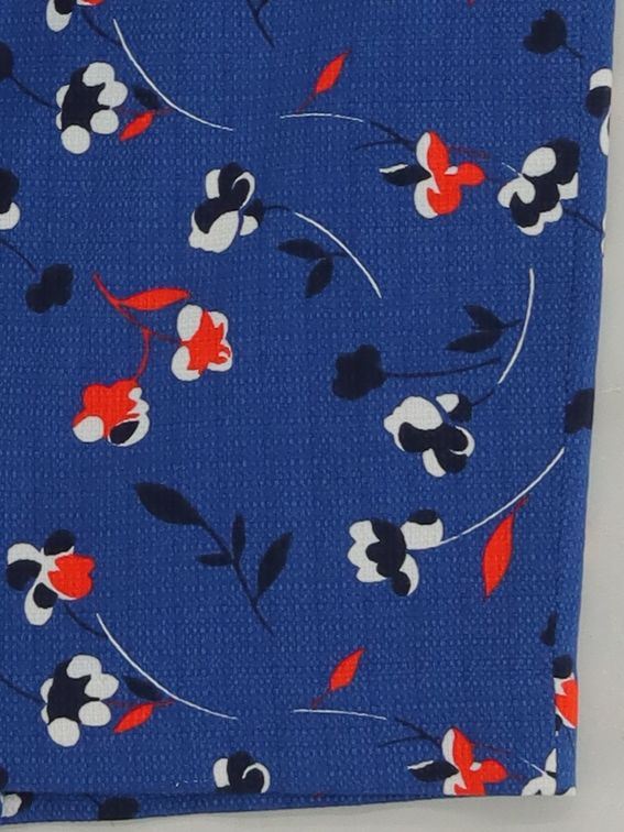 Boden Women's Midi Skirt UK 12 Blue Cotton - Image 4