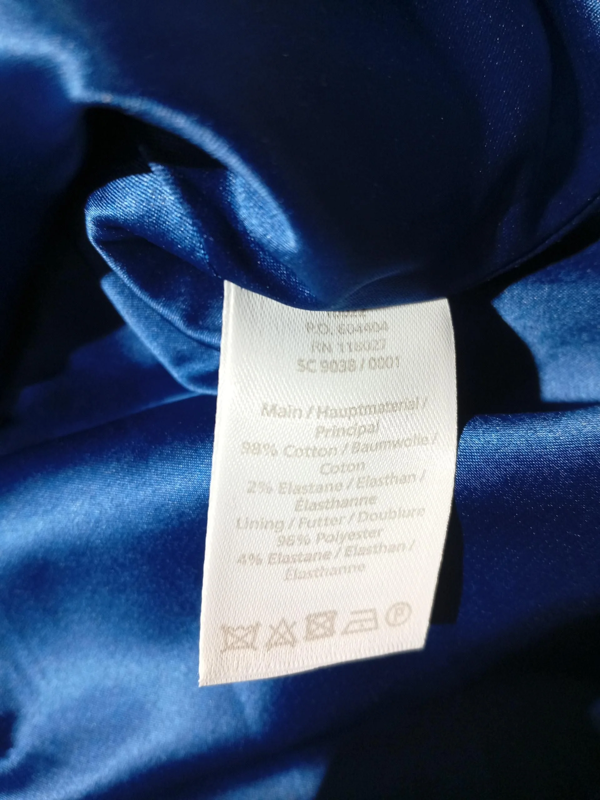 Boden Women's Midi Skirt UK 12 Blue Cotton - Image 6