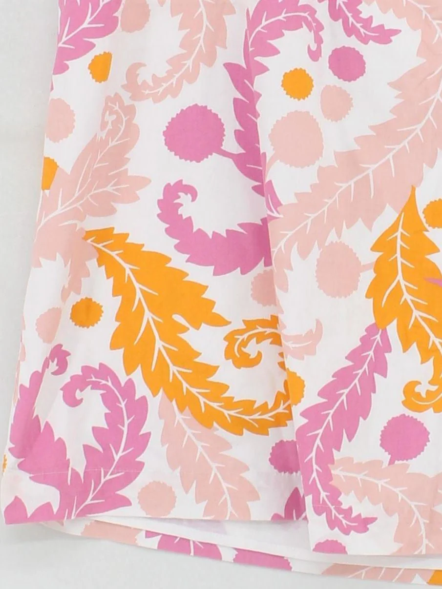 Boden Women's Midi Skirt UK 12 Multi 100% Cotton Midi A-Line - Image 4