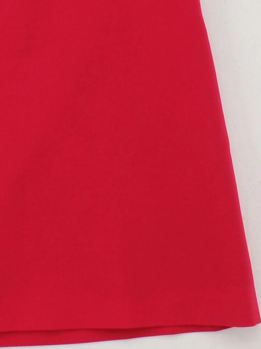 Boden Women's Midi Skirt UK 12 Red Polyester with Viscose, Elastane Midi A-Line - Image 4