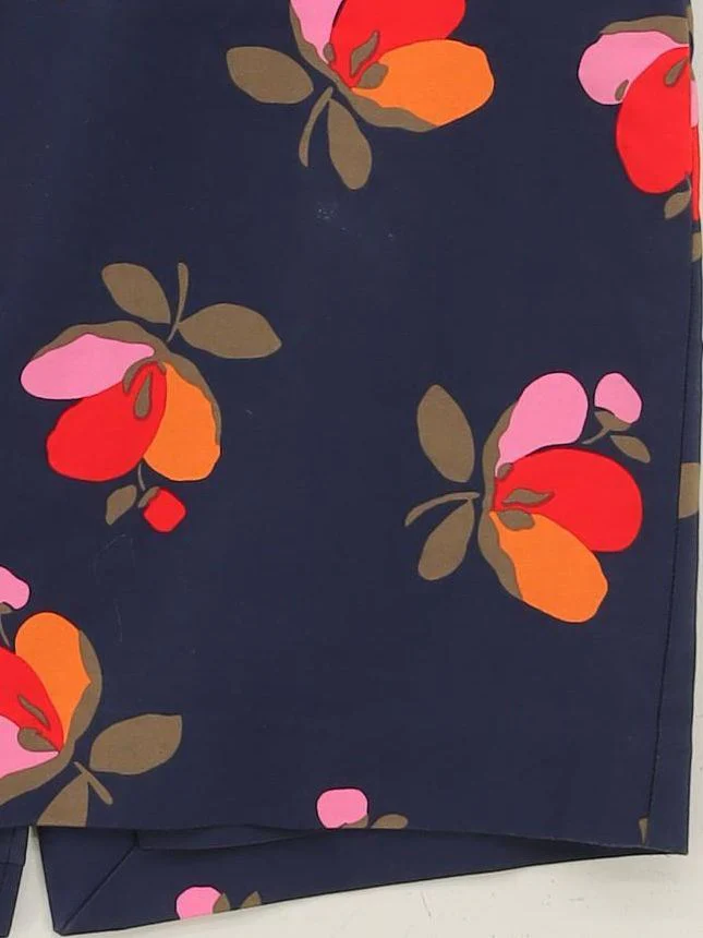 Boden Women's Midi Skirt UK 14 Blue Cotton - Image 4
