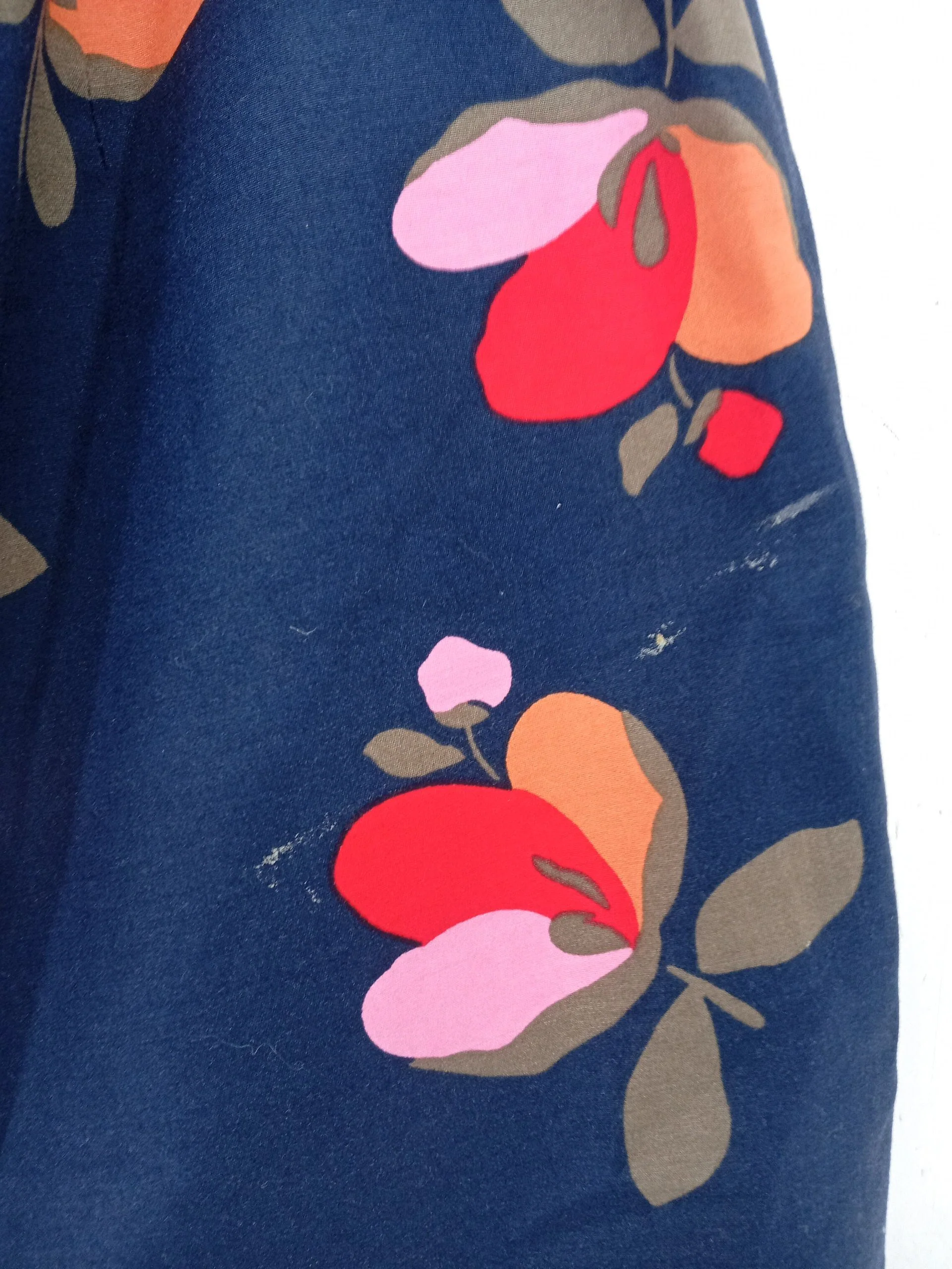 Boden Women's Midi Skirt UK 14 Blue Cotton - Image 5