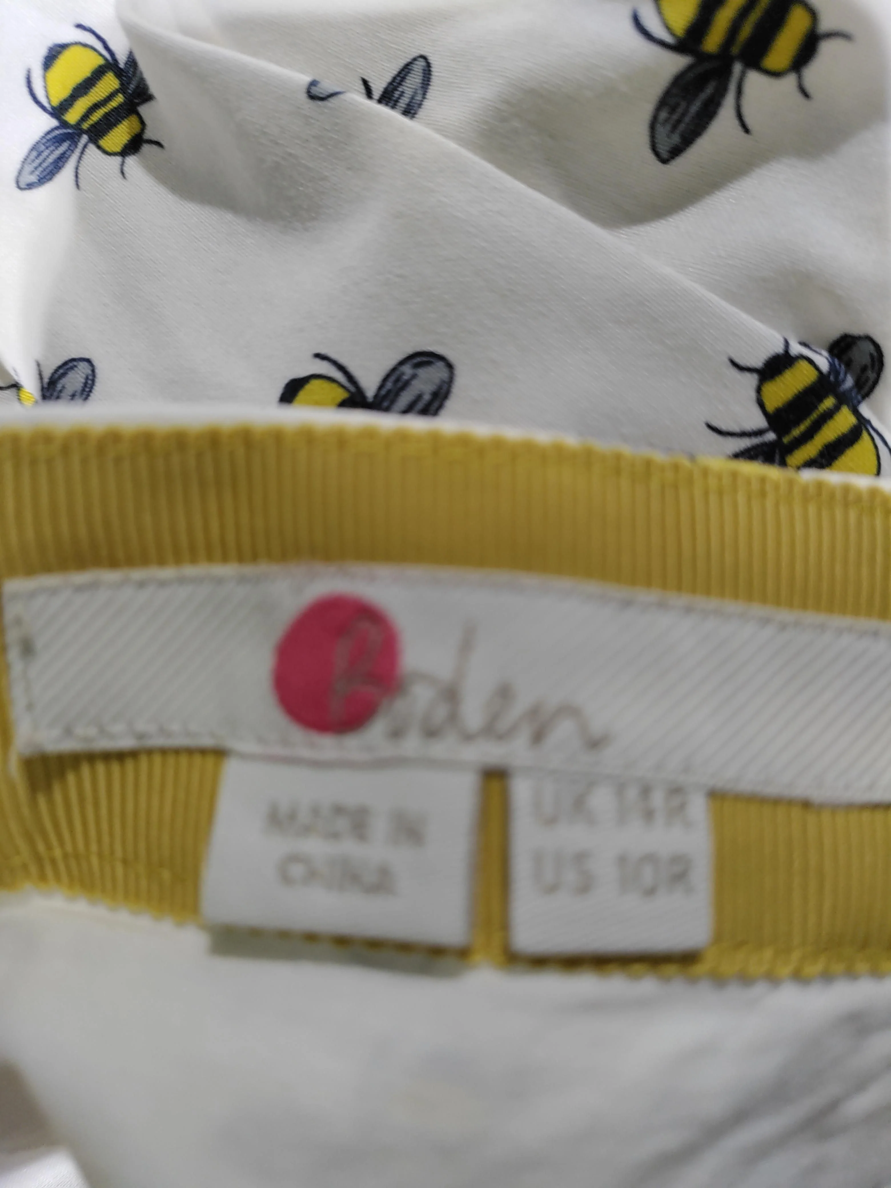 Boden Women's Midi Skirt UK 14 White Cotton with Elastane Pleated - Image 6