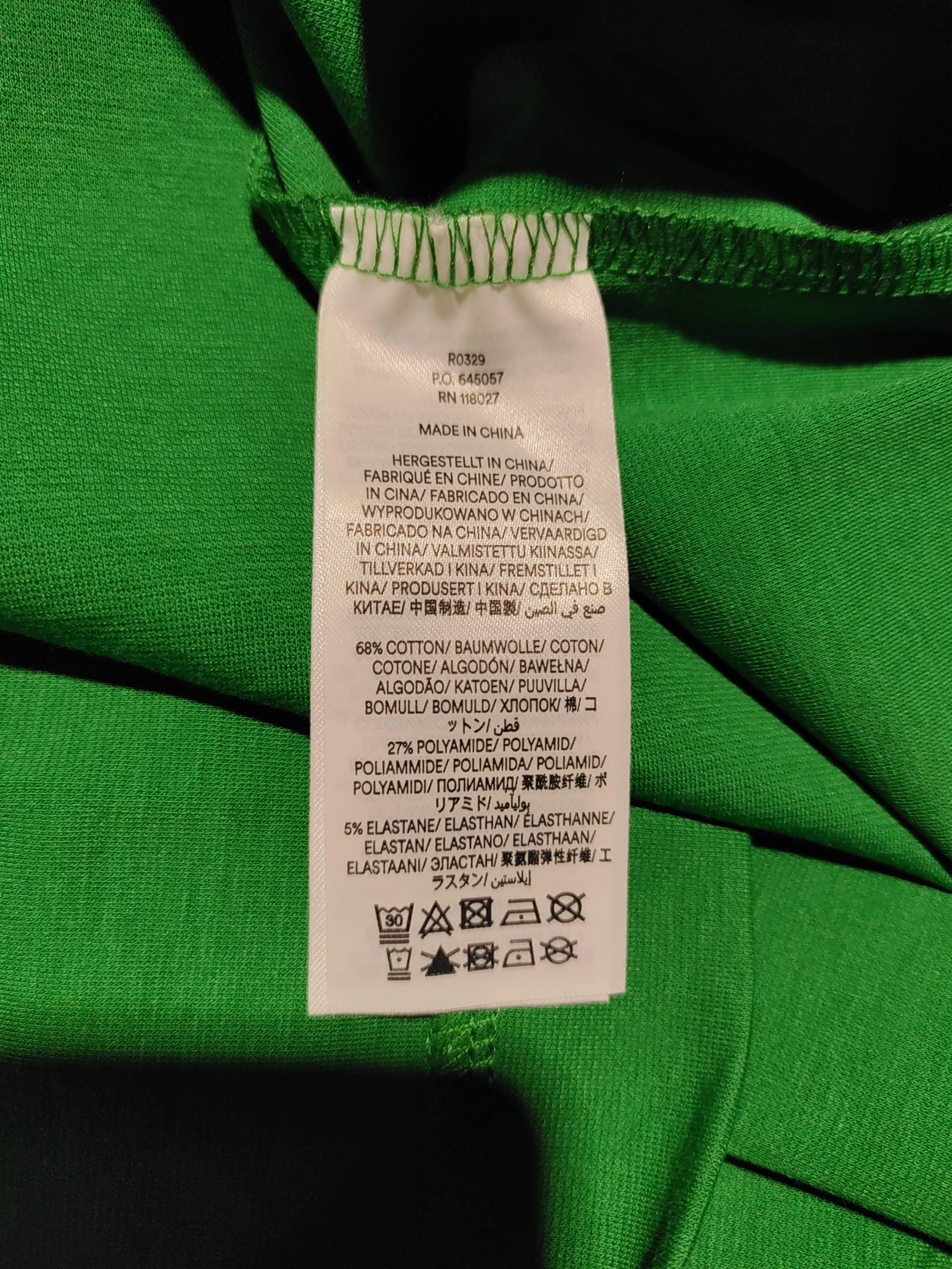 Boden Women's Midi Skirt UK 20 Green Cotton with Polyamide, Elastane Midi Wrap - Image 7