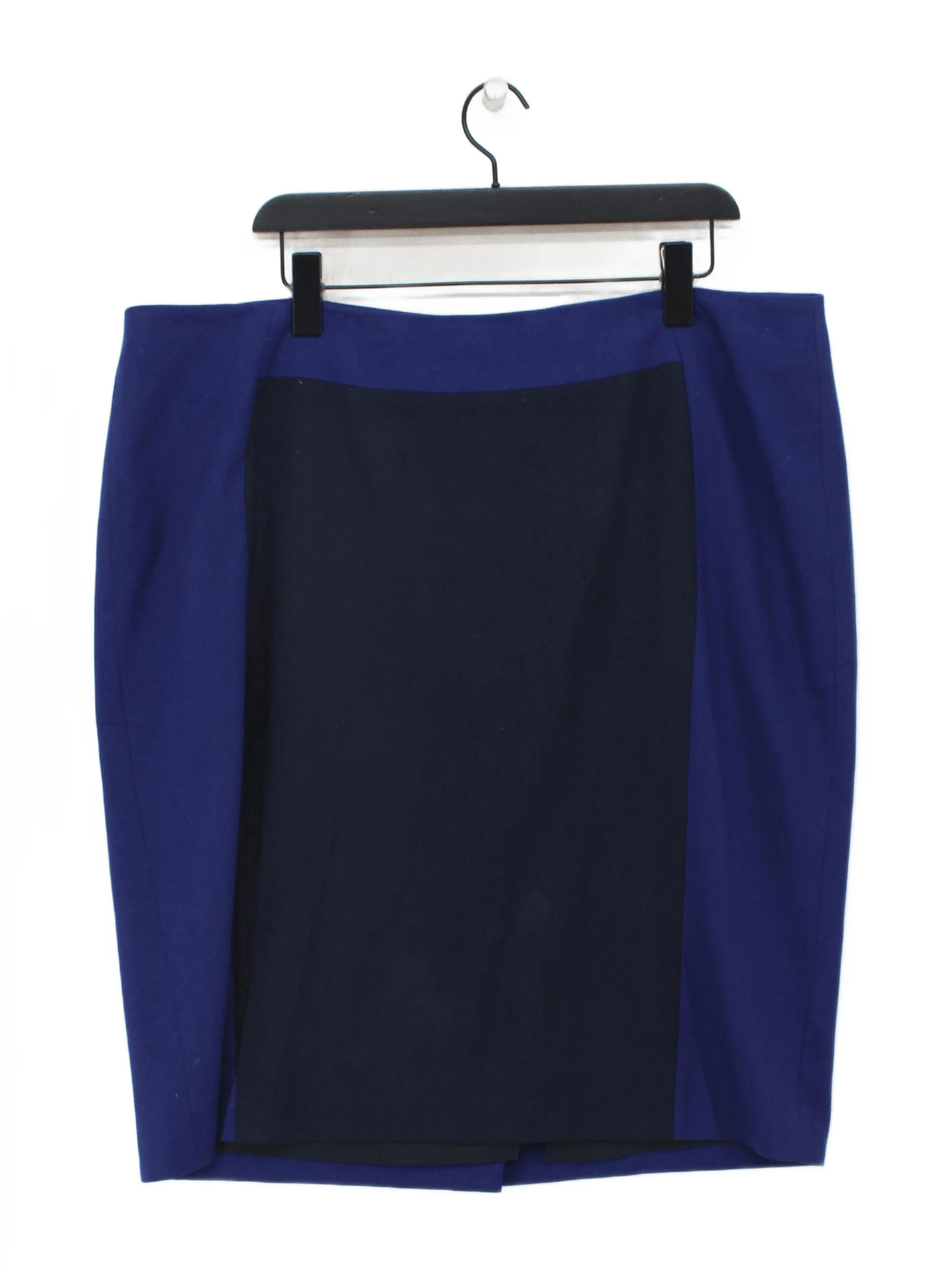Boden Women's Midi Skirt UK 22 Blue Wool