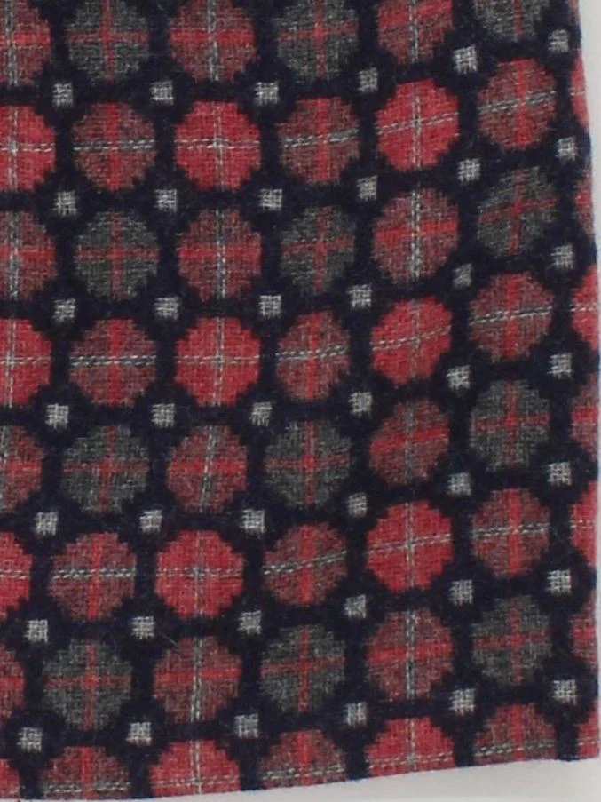 Boden Women's Mini Skirt UK 10 Multi Geometric Wool with Acetate Short Mini - Image 4