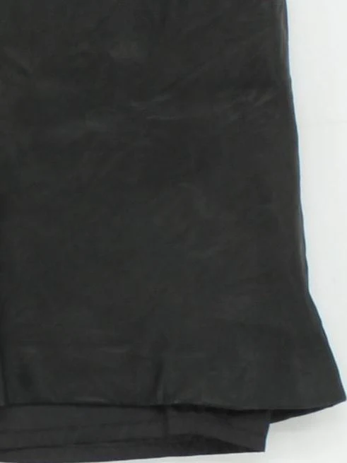 Boden Women's Mini Skirt UK 12 Black Leather with Polyester Short Mini - Image 4