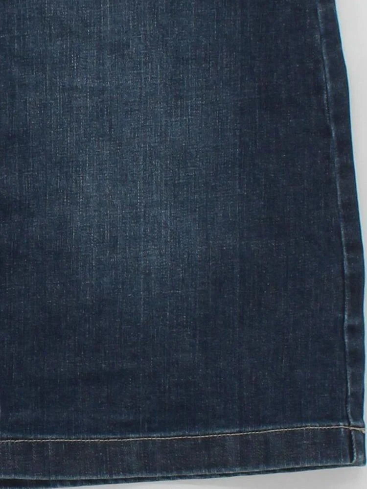 Boden Women's Mini Skirt UK 12 Blue Cotton with Elastane Short Mini - Image 4
