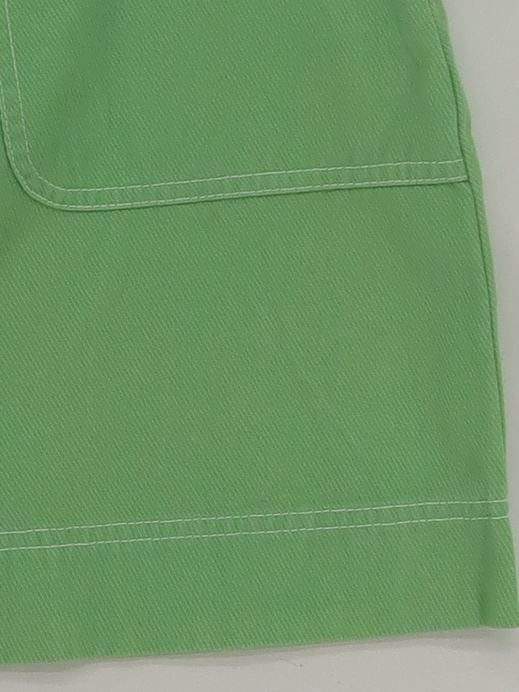Boden Women's Mini Skirt UK 12 Green 100% Cotton Short Mini - Image 4