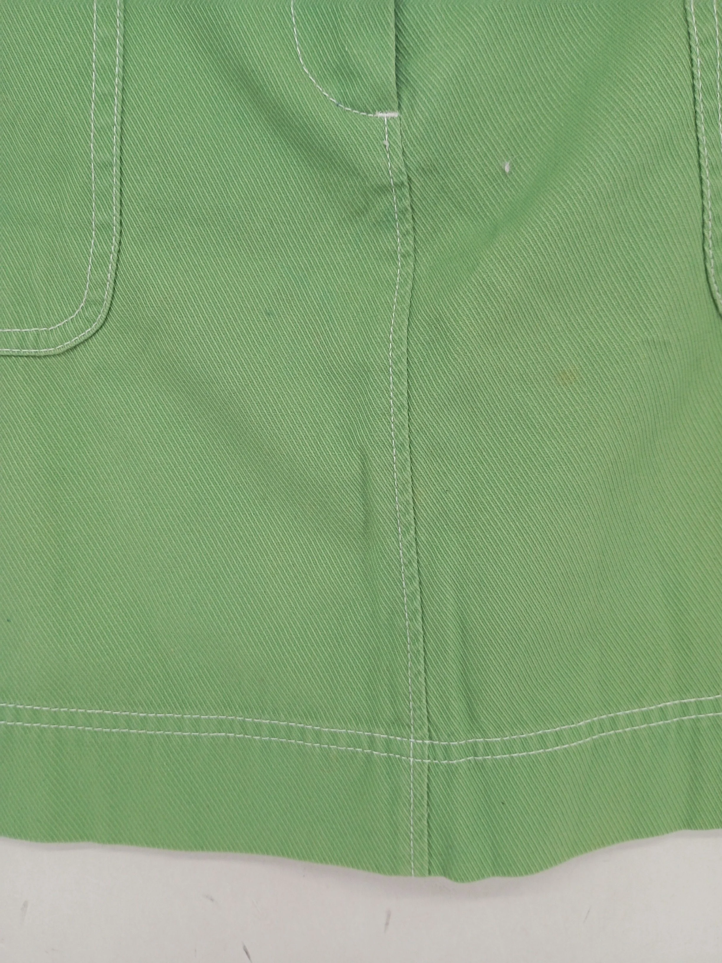Boden Women's Mini Skirt UK 12 Green 100% Cotton Short Mini - Image 5