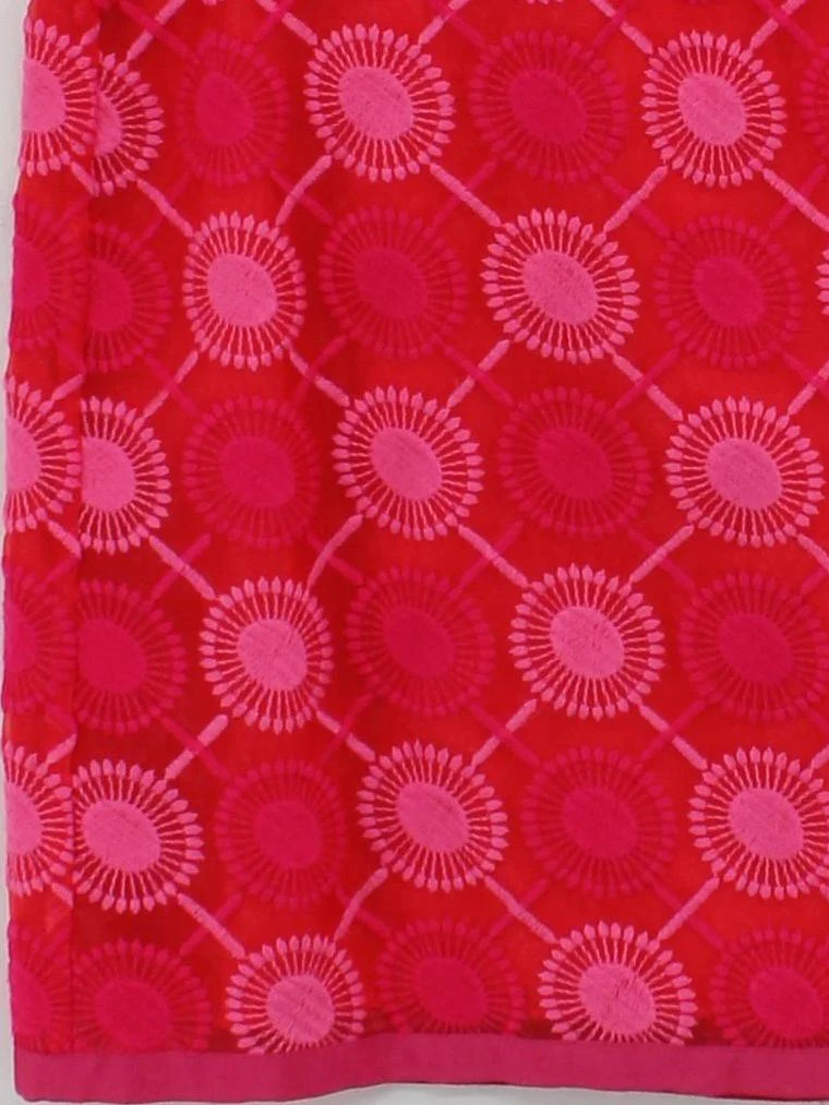 Boden Women's Mini Skirt UK 12 Red Polyester with Cotton Mini New with tags - Image 4