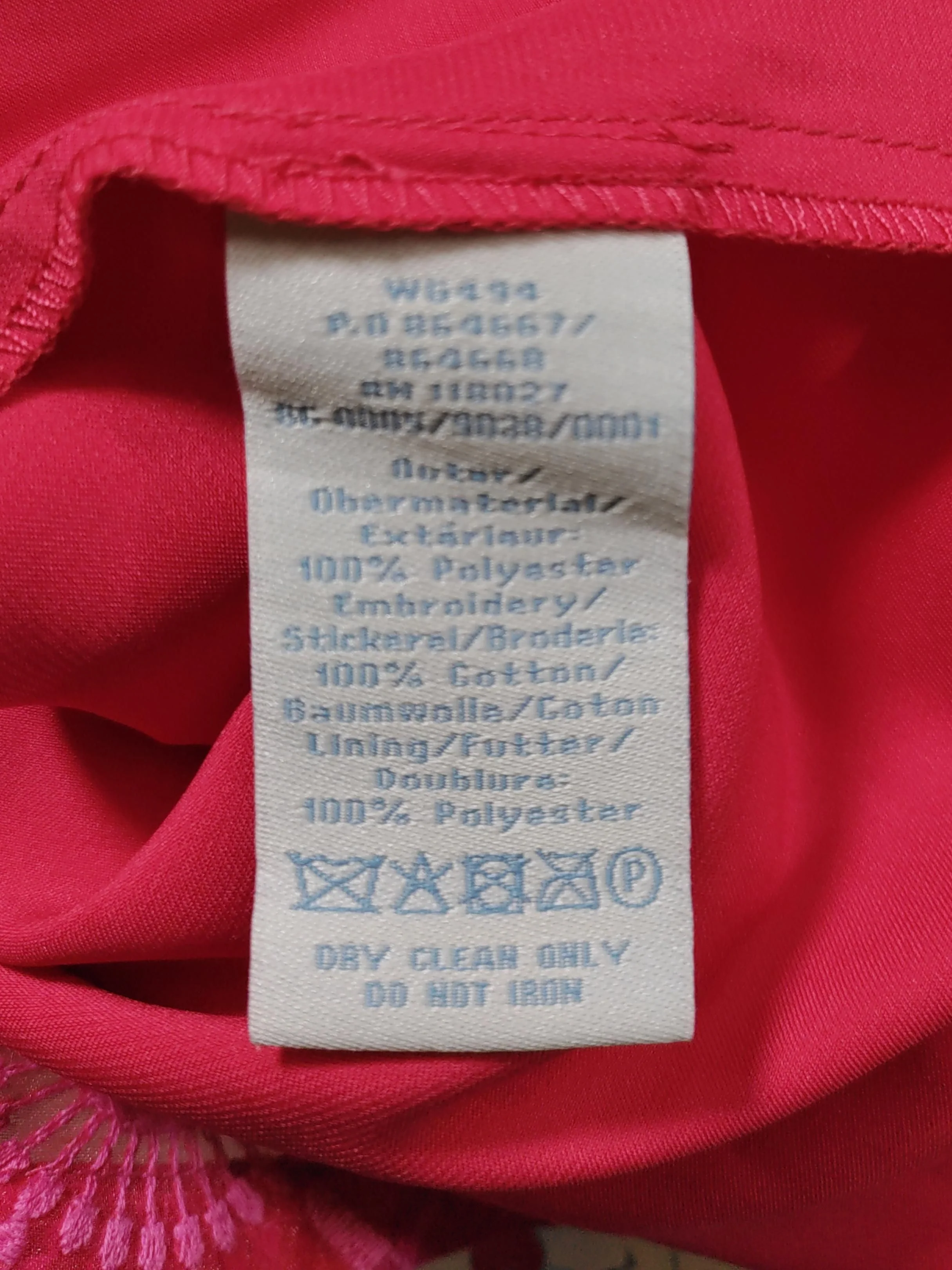 Boden Women's Mini Skirt UK 12 Red Polyester with Cotton Mini New with tags - Image 6