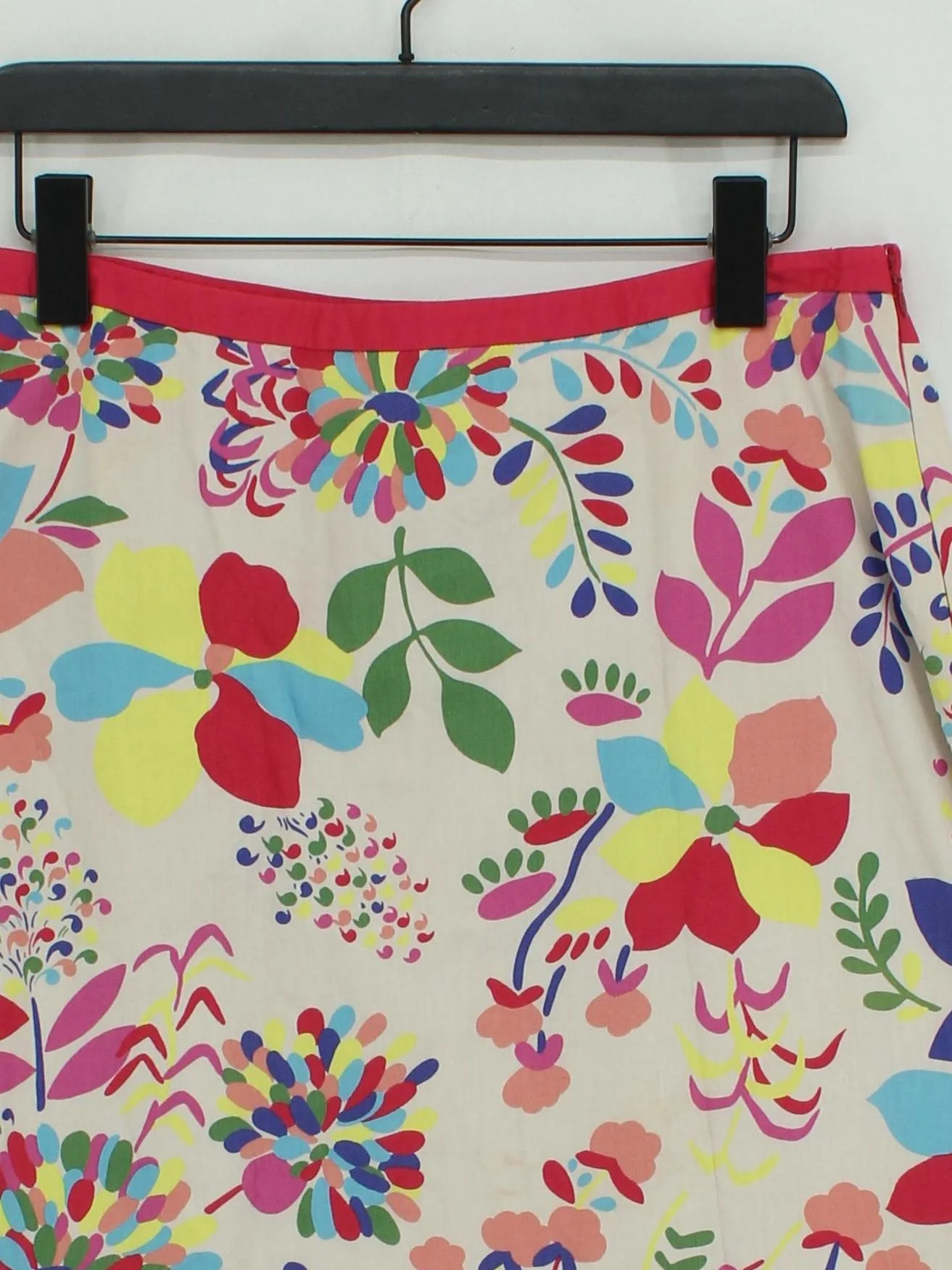 Boden Women's Mini Skirt UK 14 Multi Floral 100% Cotton Short Mini - Image 3