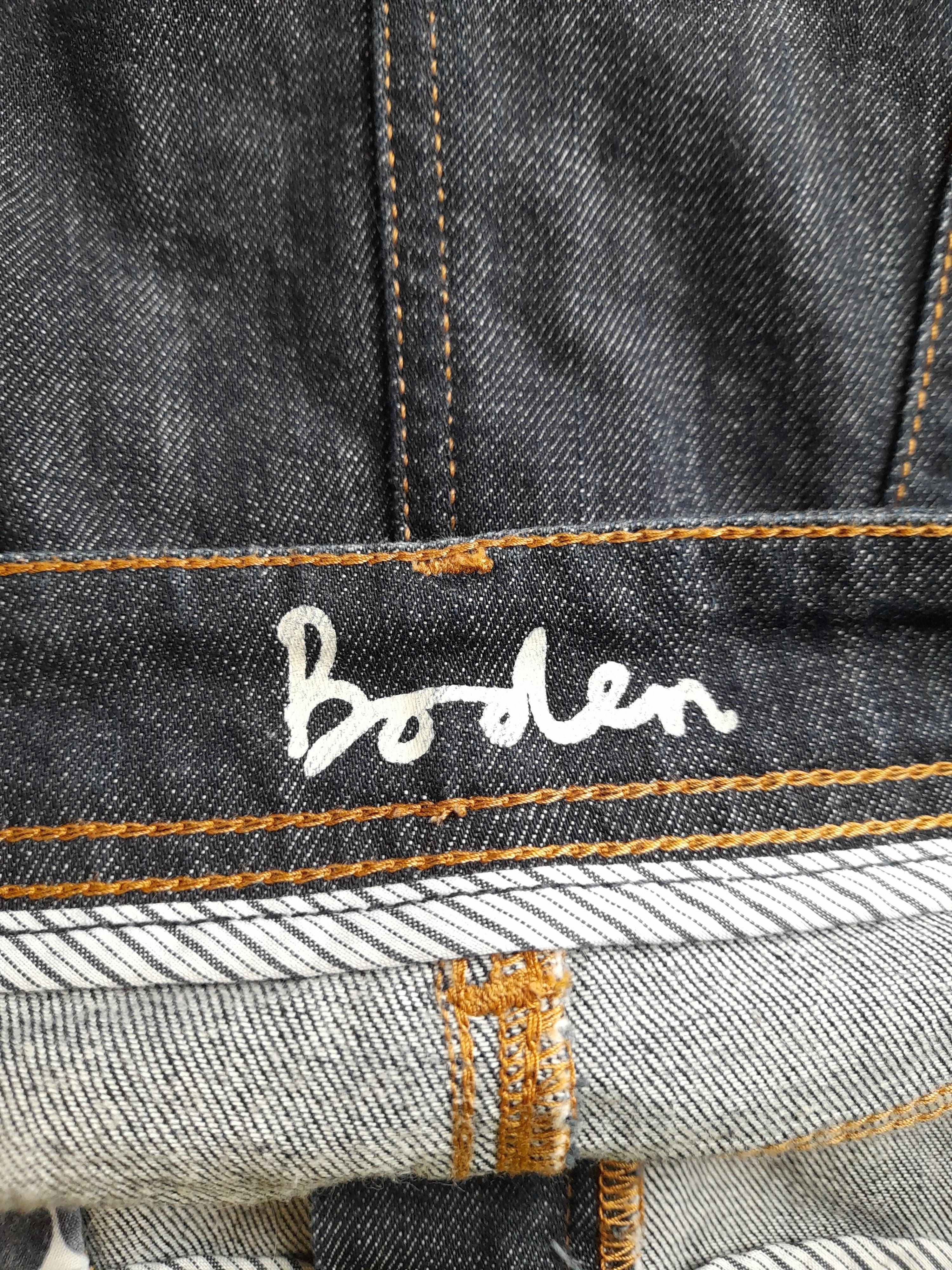 Boden Women's Mini Skirt W 32 in Blue Cotton with Elastane Short Mini - Image 5