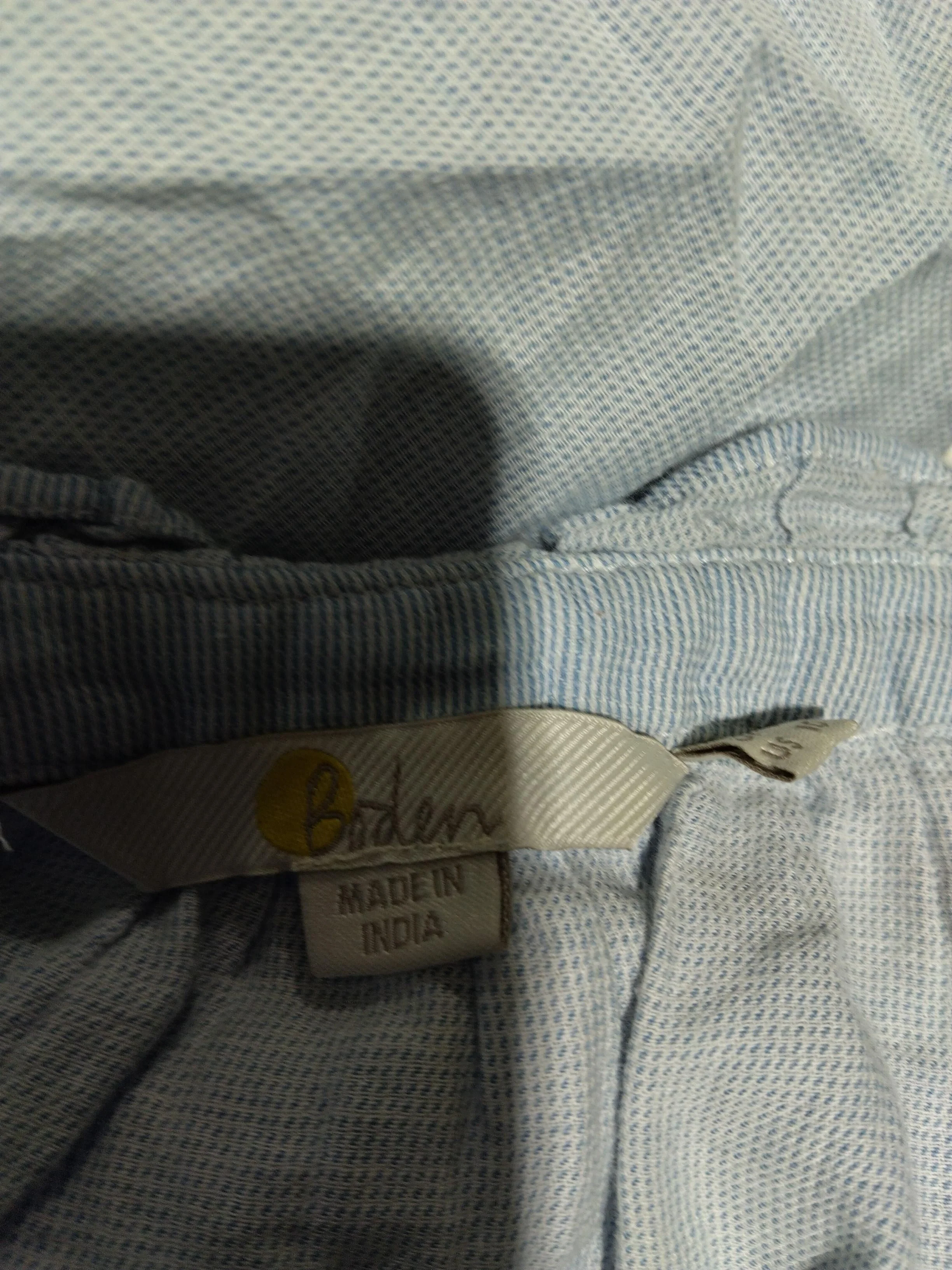 Boden Women's Shirt S Blue Striped 100% Cotton Long Sleeve Collared Basic - Image 7