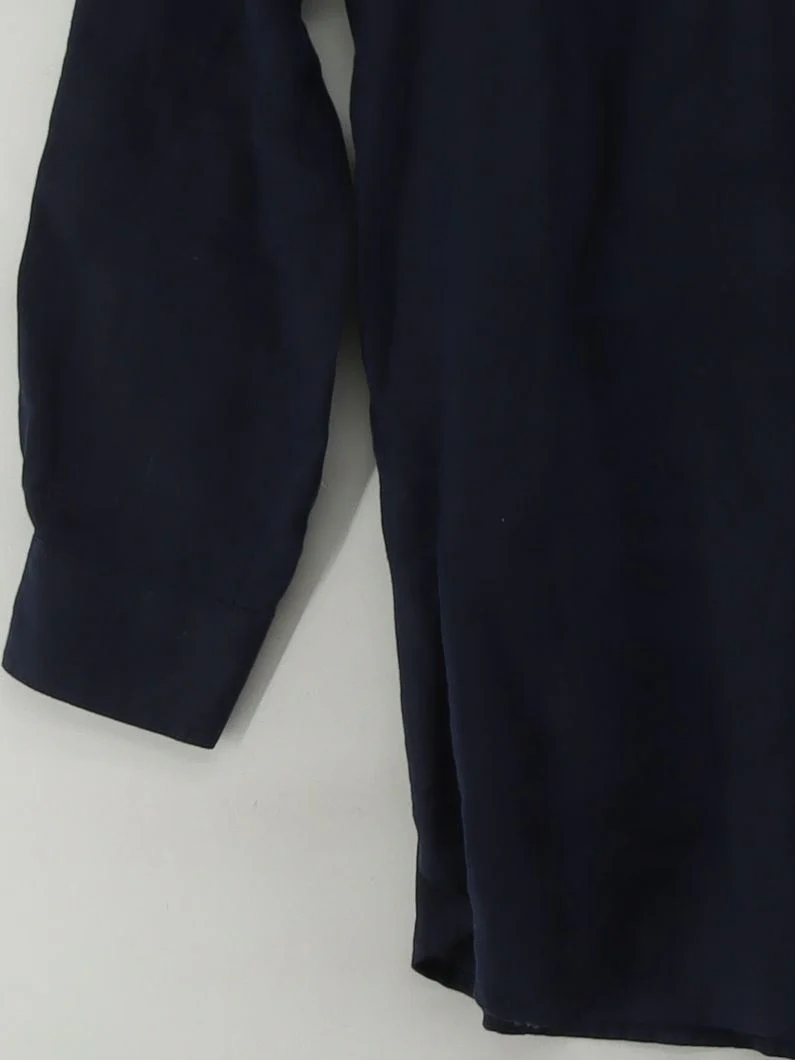 Boden Women's Shirt UK 12 Blue 100% Linen Long Sleeve Collared Basic - Image 4