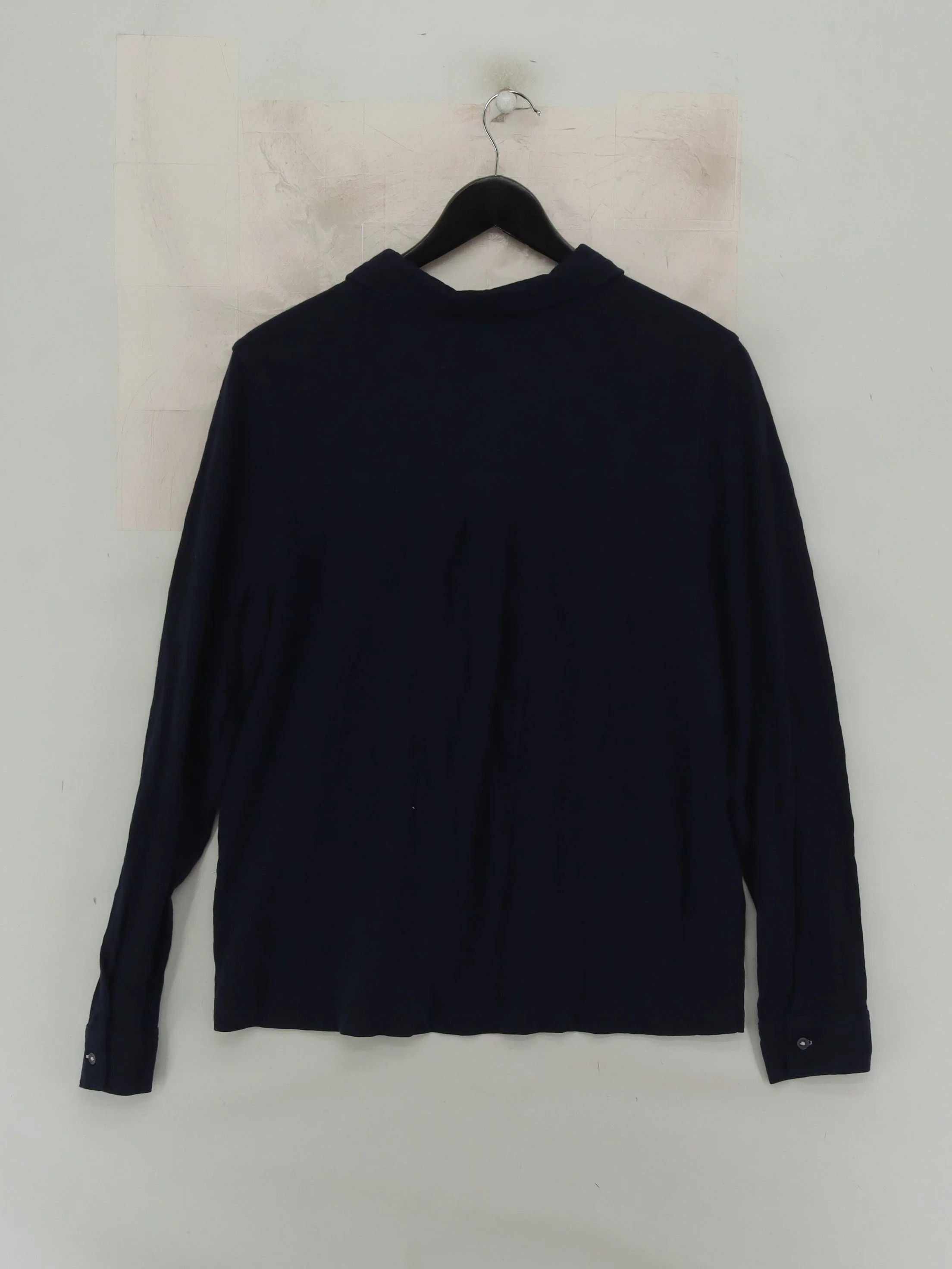 Boden Women's Shirt UK 20 Blue 100% Cotton Long Sleeve Collared Basic - Image 2