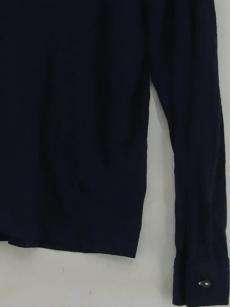 Boden Women's Shirt UK 20 Blue 100% Cotton Long Sleeve Collared Basic - Image 4