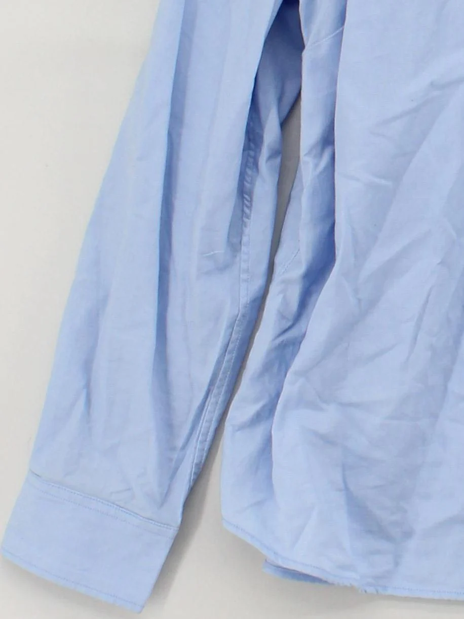 Boden Women's Shirt XL Blue 100% Cotton Long Sleeve Collared Basic - Image 4