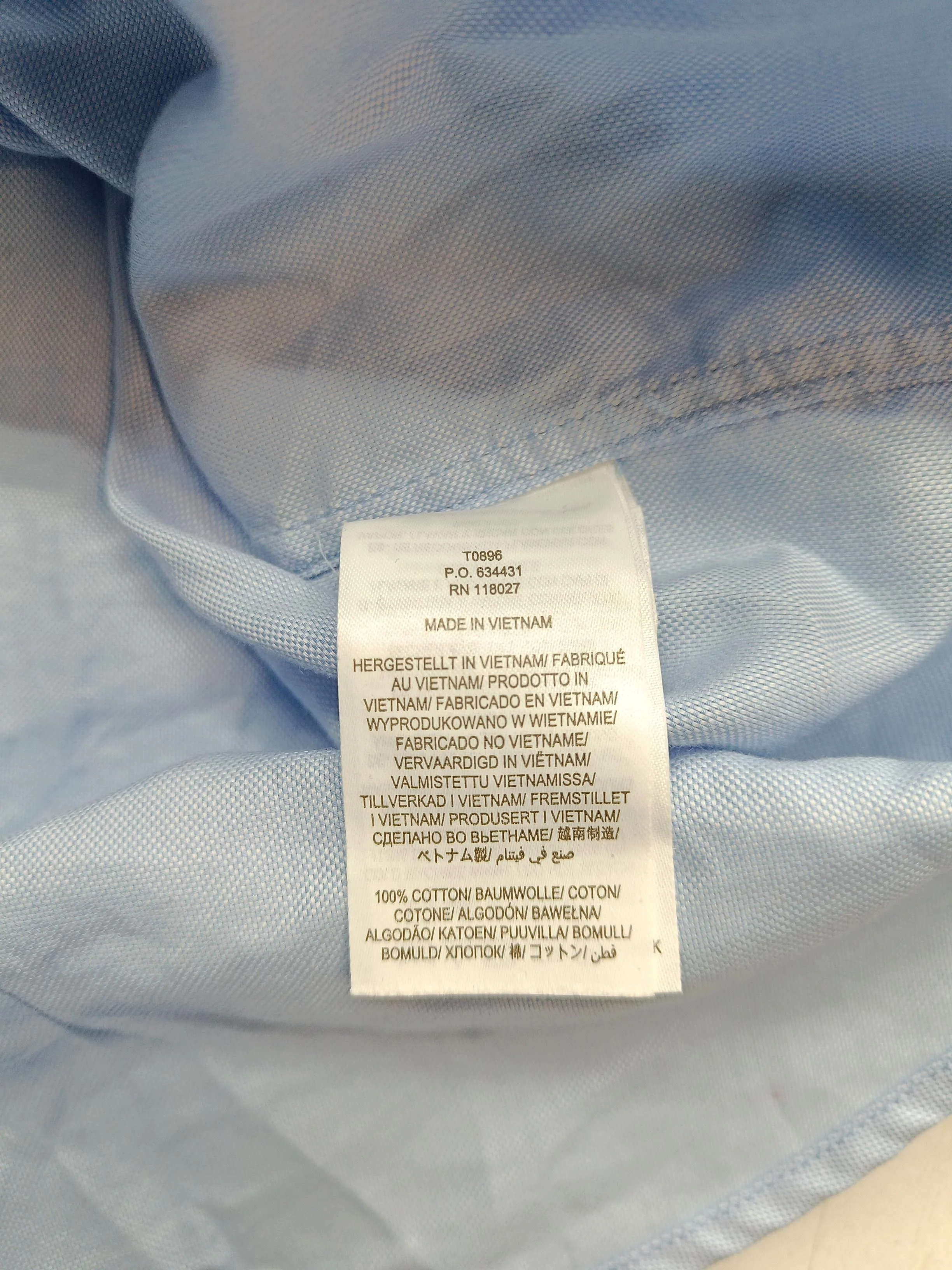Boden Women's Shirt XL Blue 100% Cotton Long Sleeve Collared Basic - Image 6