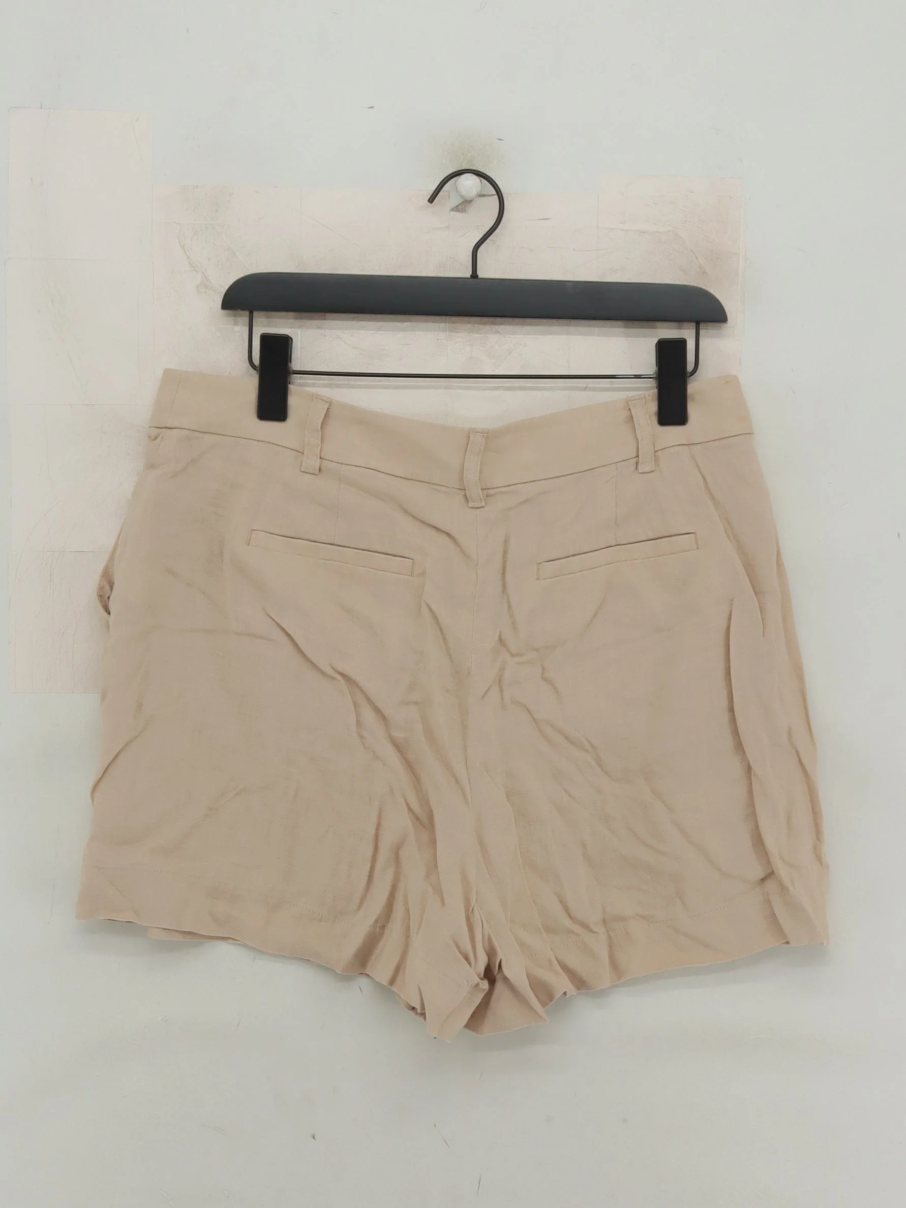 Boden Women's Shorts L Cream 100% Linen Mom - Image 2