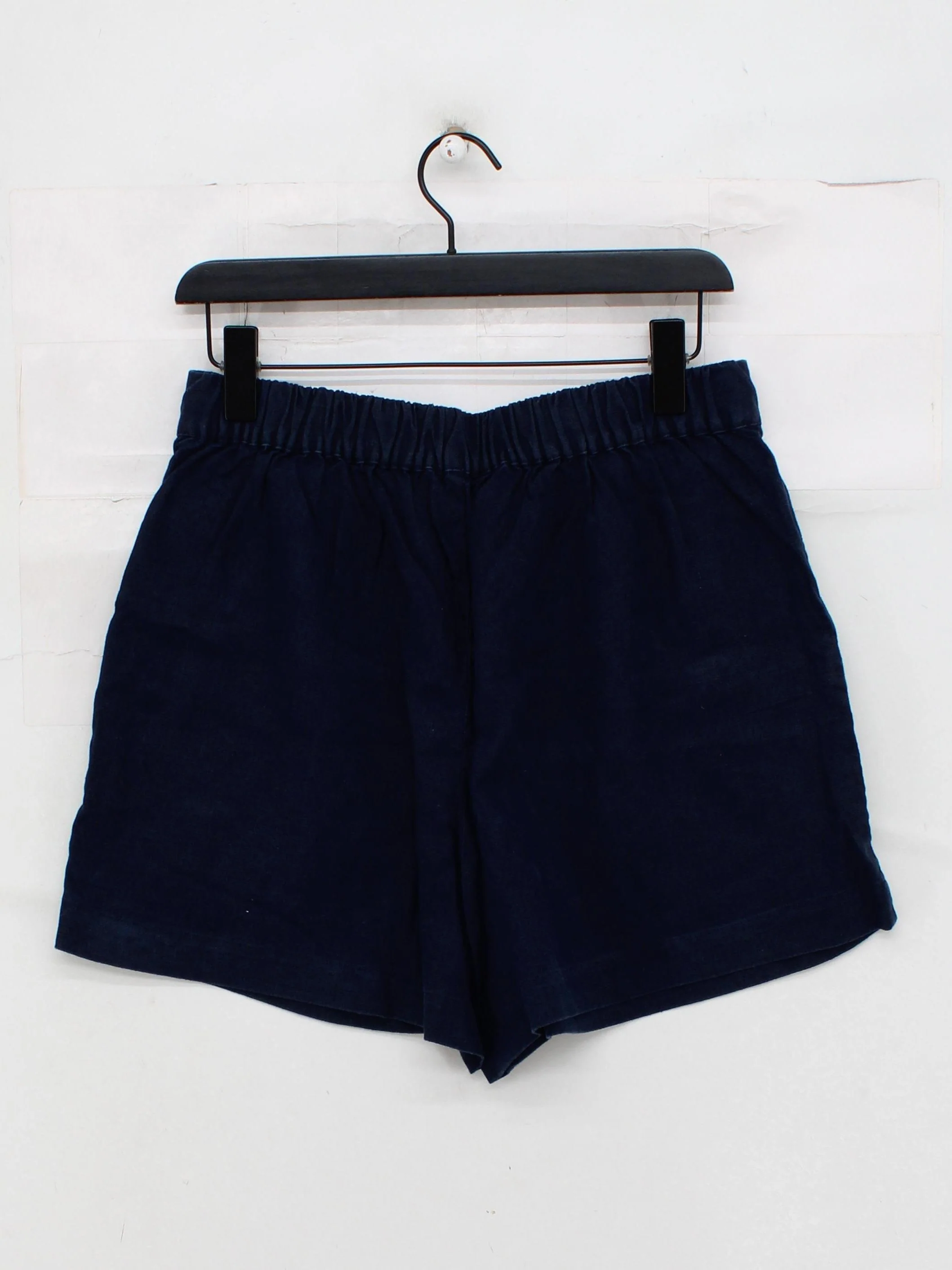 Boden Women's Shorts UK 10 Blue 100% Linen Sweat - Image 2