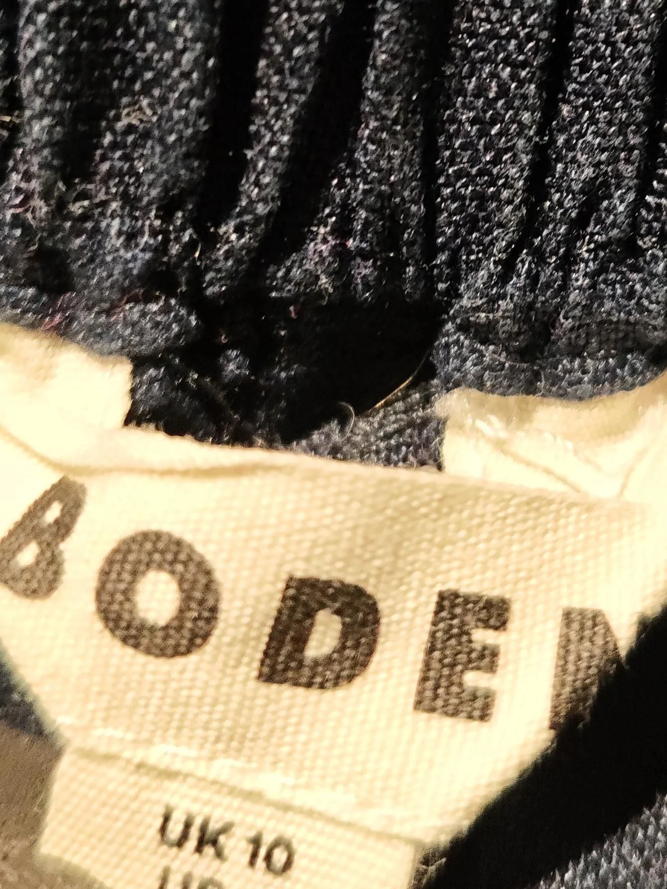 Boden Women's Shorts UK 10 Blue 100% Linen Sweat - Image 5