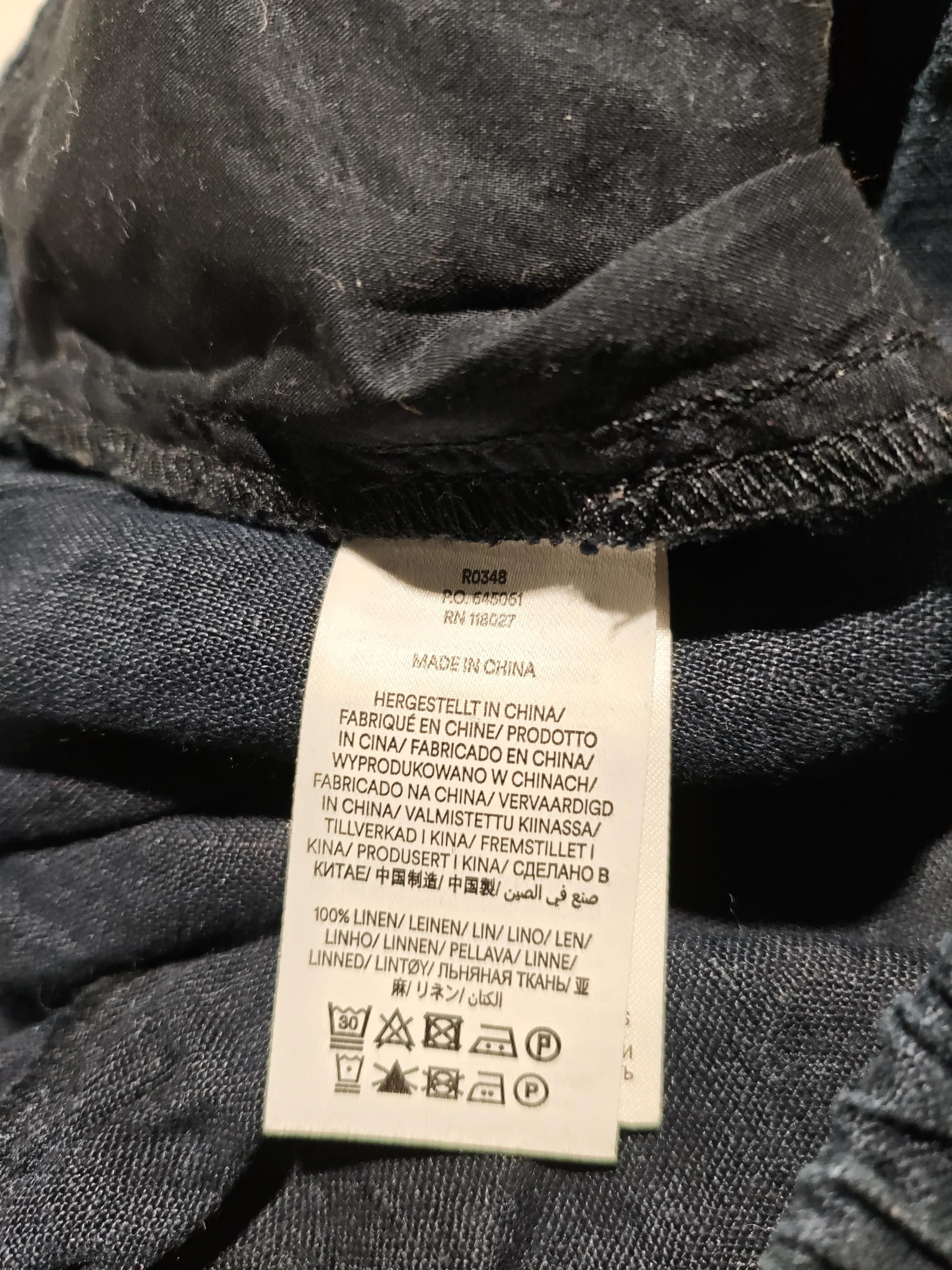 Boden Women's Shorts UK 10 Blue 100% Linen Sweat - Image 6