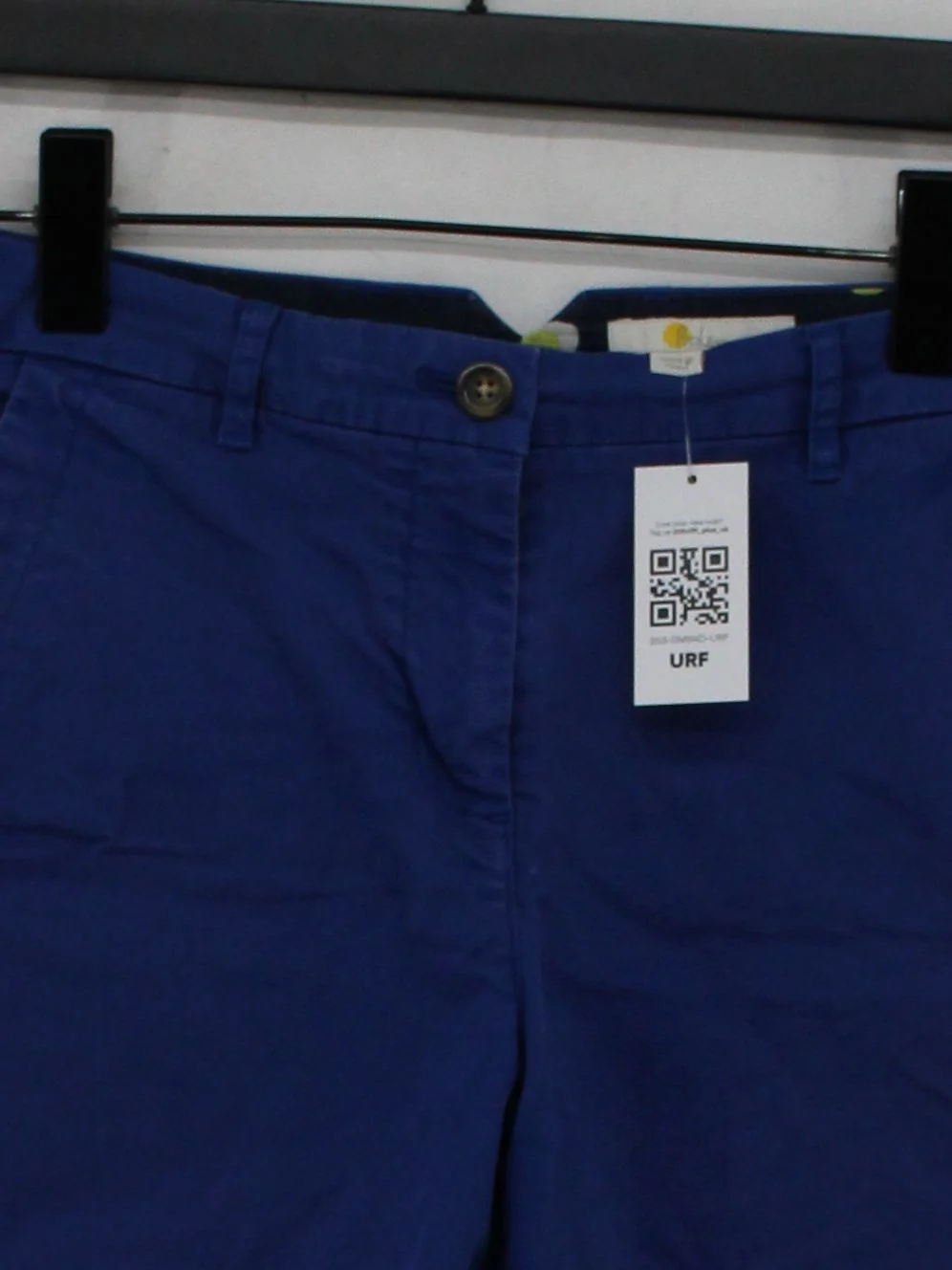 Boden Women's Shorts UK 12 Blue 100% Cotton Sweat - Image 3