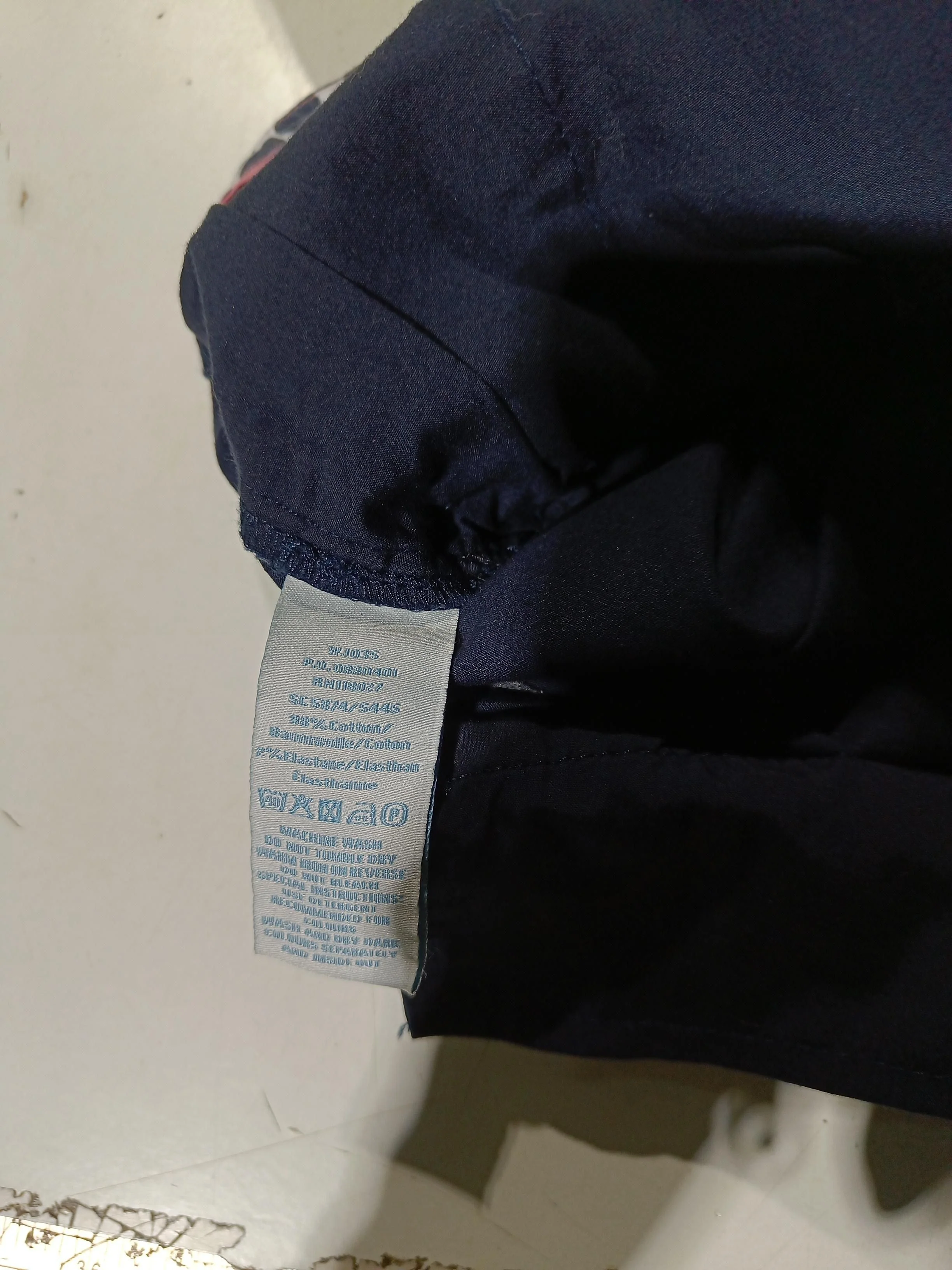 Boden Women's Shorts UK 16 Blue Cotton with Elastane Mom - Image 6