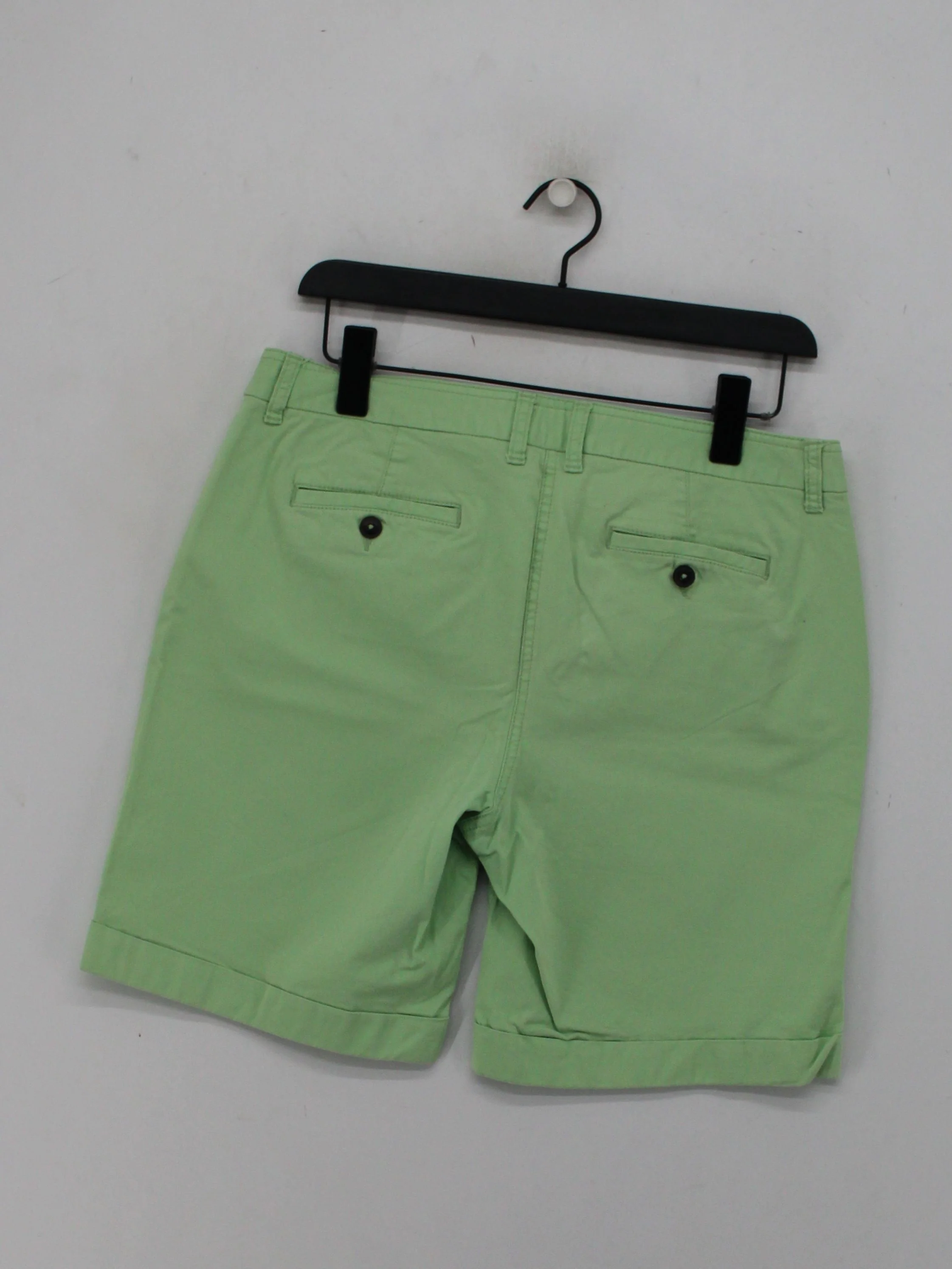 Boden Women's Shorts UK 36 Green Cotton with Elastane Cut-Off - Image 2