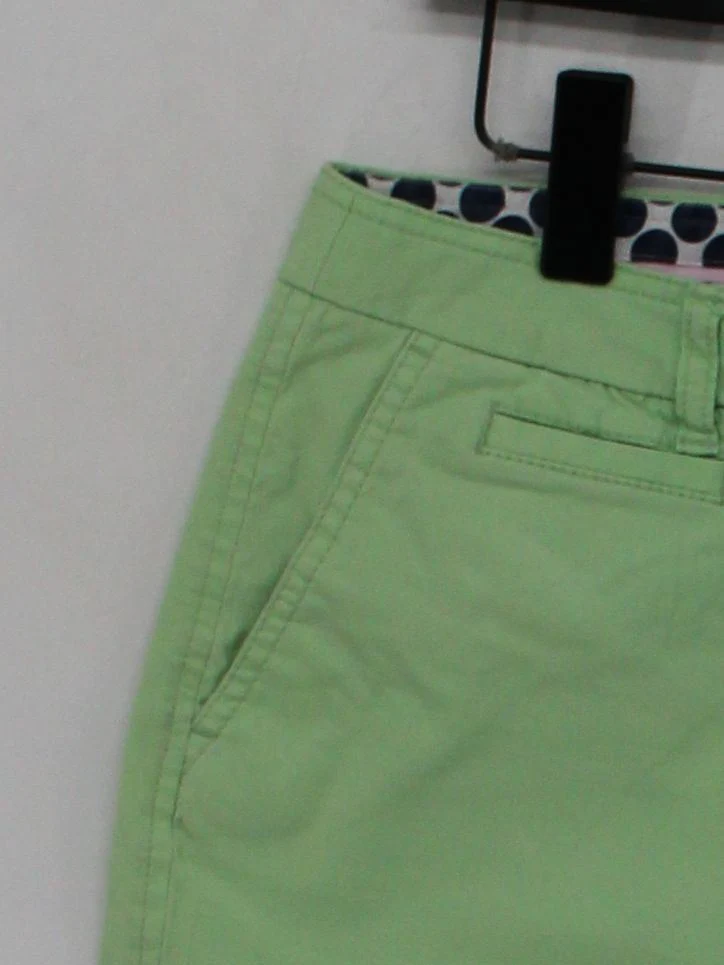 Boden Women's Shorts UK 36 Green Cotton with Elastane Cut-Off - Image 4