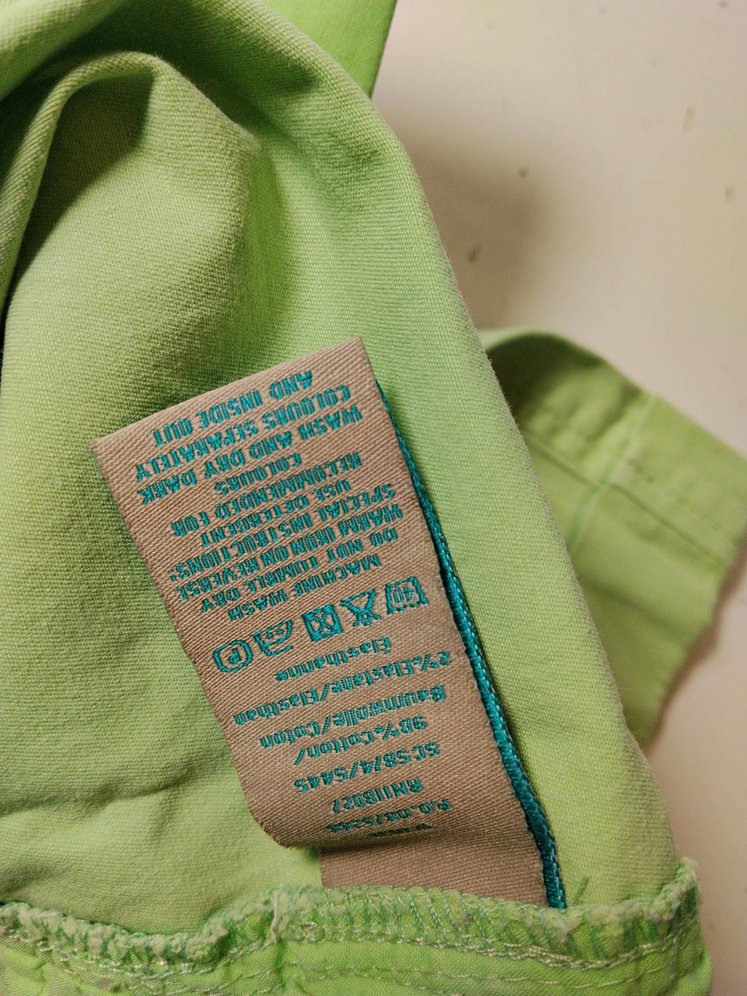 Boden Women's Shorts UK 36 Green Cotton with Elastane Cut-Off - Image 6
