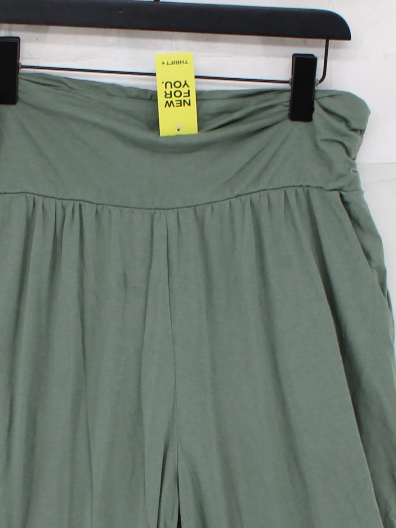 Boden Women's Sports Bottoms UK 14 Green Cotton - Image 3