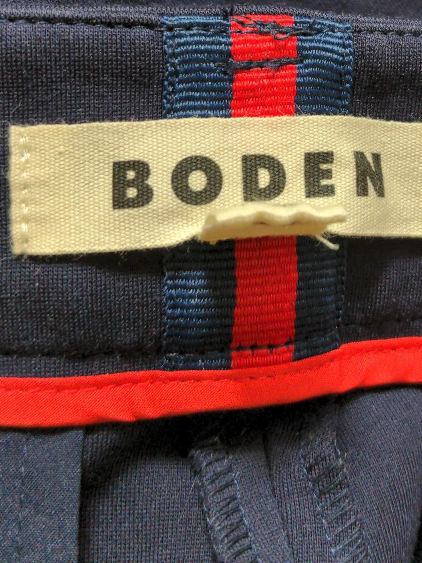 Boden Women's Suit Trousers UK 12 Blue Viscose - Image 5