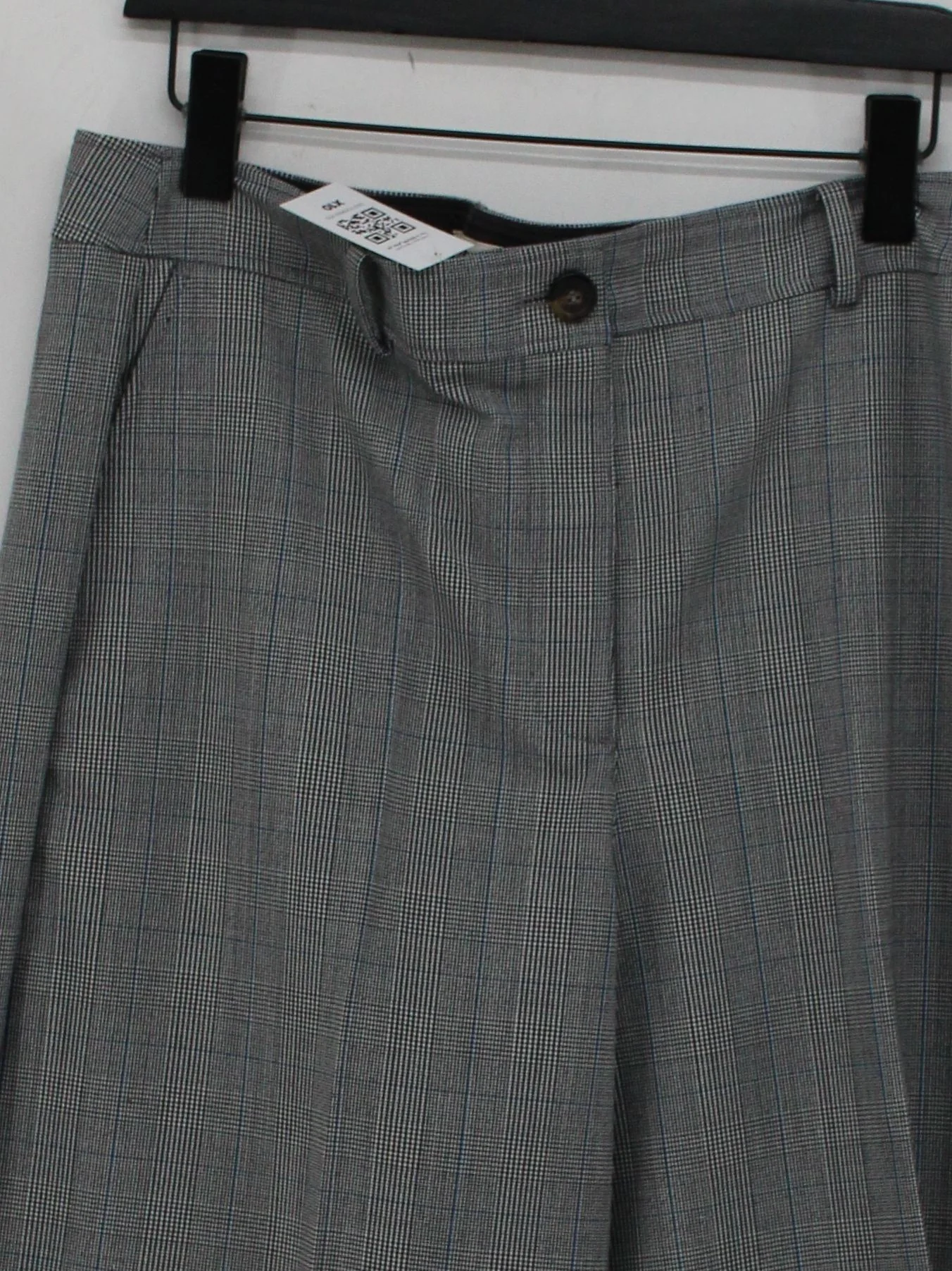 Boden Women's Suit Trousers UK 16 Grey Wool with Elastane, Polyester Dress Pants - Image 3
