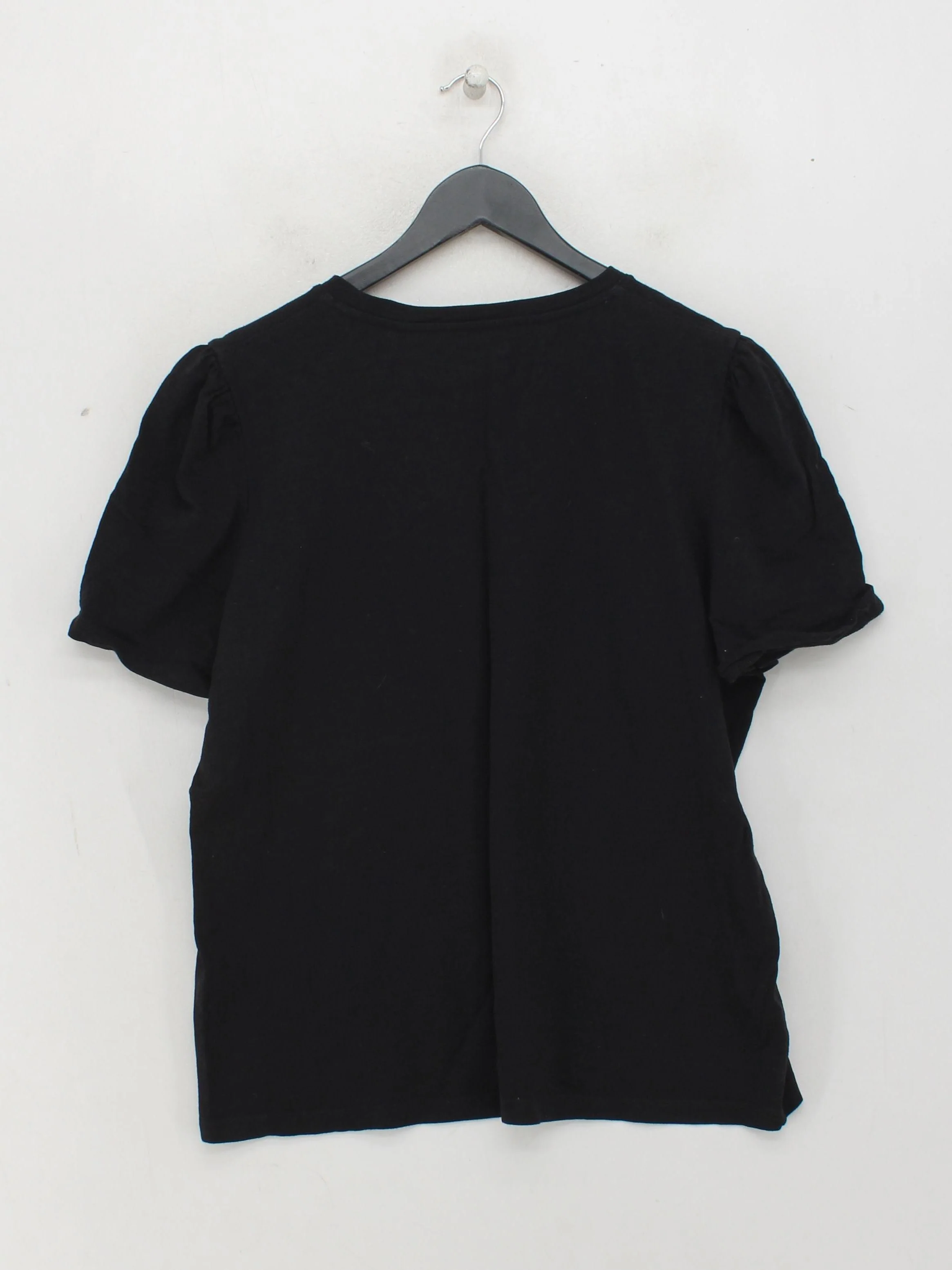 Boden Women's T-Shirt L Black 100% Cotton Short Sleeve Round Neck Basic - Image 2