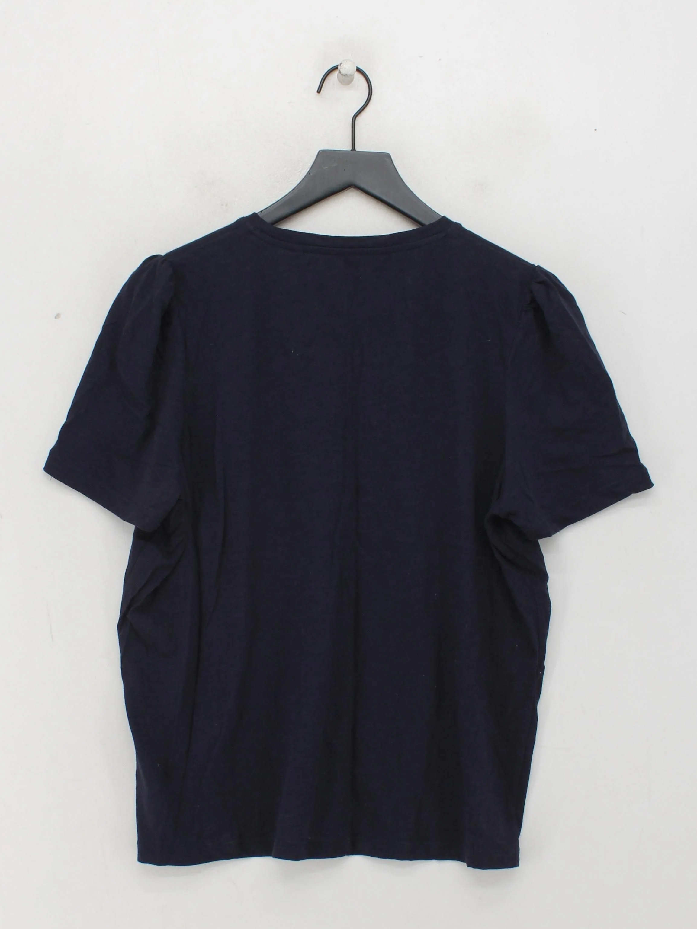 Boden Women's T-Shirt L Blue 100% Cotton Short Sleeve Round Neck Basic - Image 2