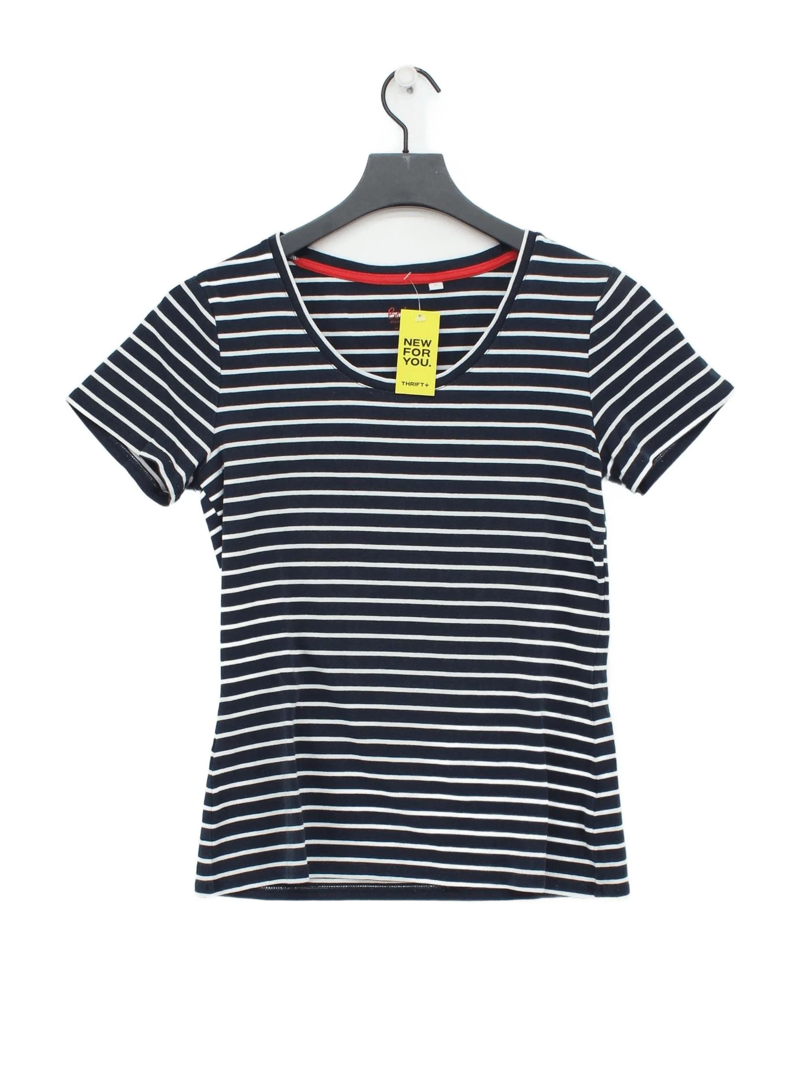 Boden Women's T-Shirt M Blue Cotton with Elastane Basic