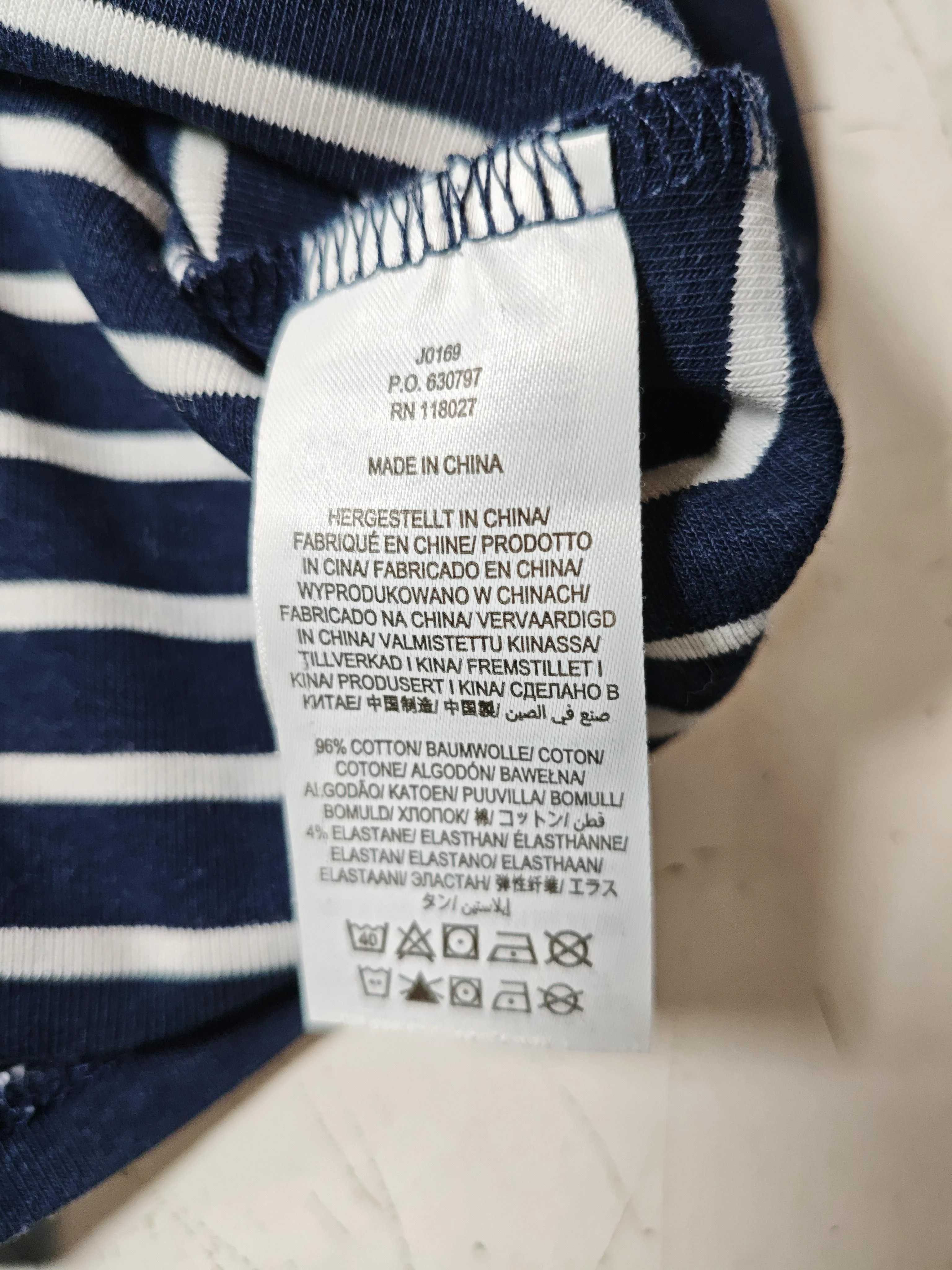 Boden Women's T-Shirt M Blue Cotton with Elastane Basic - Image 6