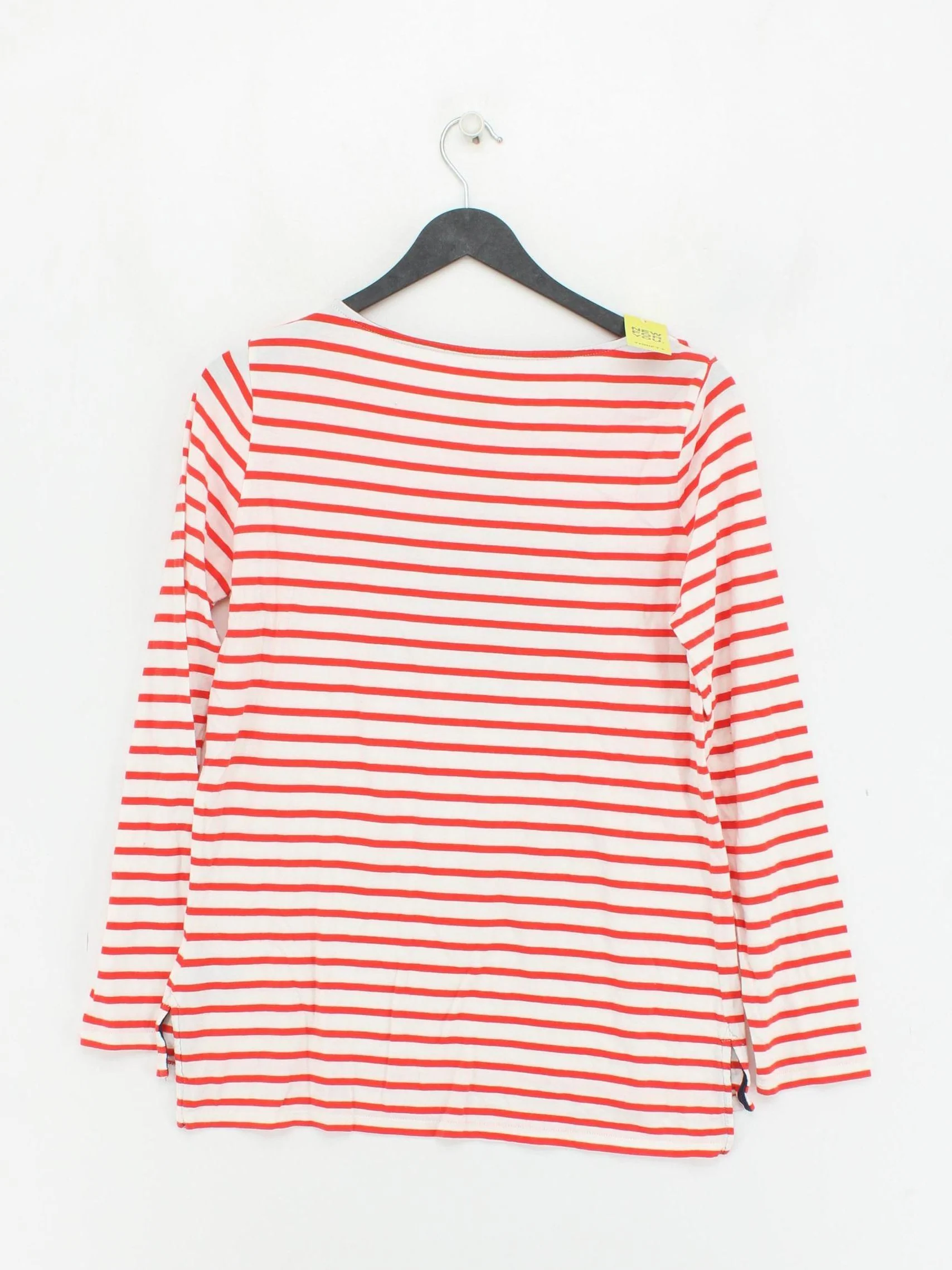 Boden Women's T-Shirt M Multi Striped 100% Cotton Short Sleeve Round Neck Basic - Image 2