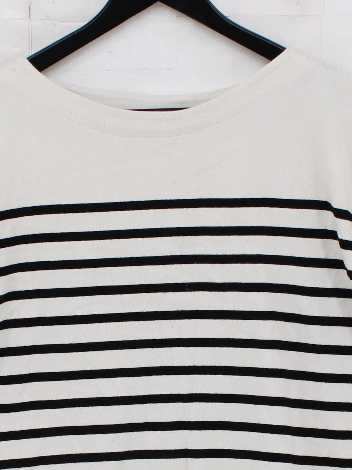 Boden Women's T-Shirt M Multi Striped 100% Cotton Short Sleeve Round Neck Basic - Image 3