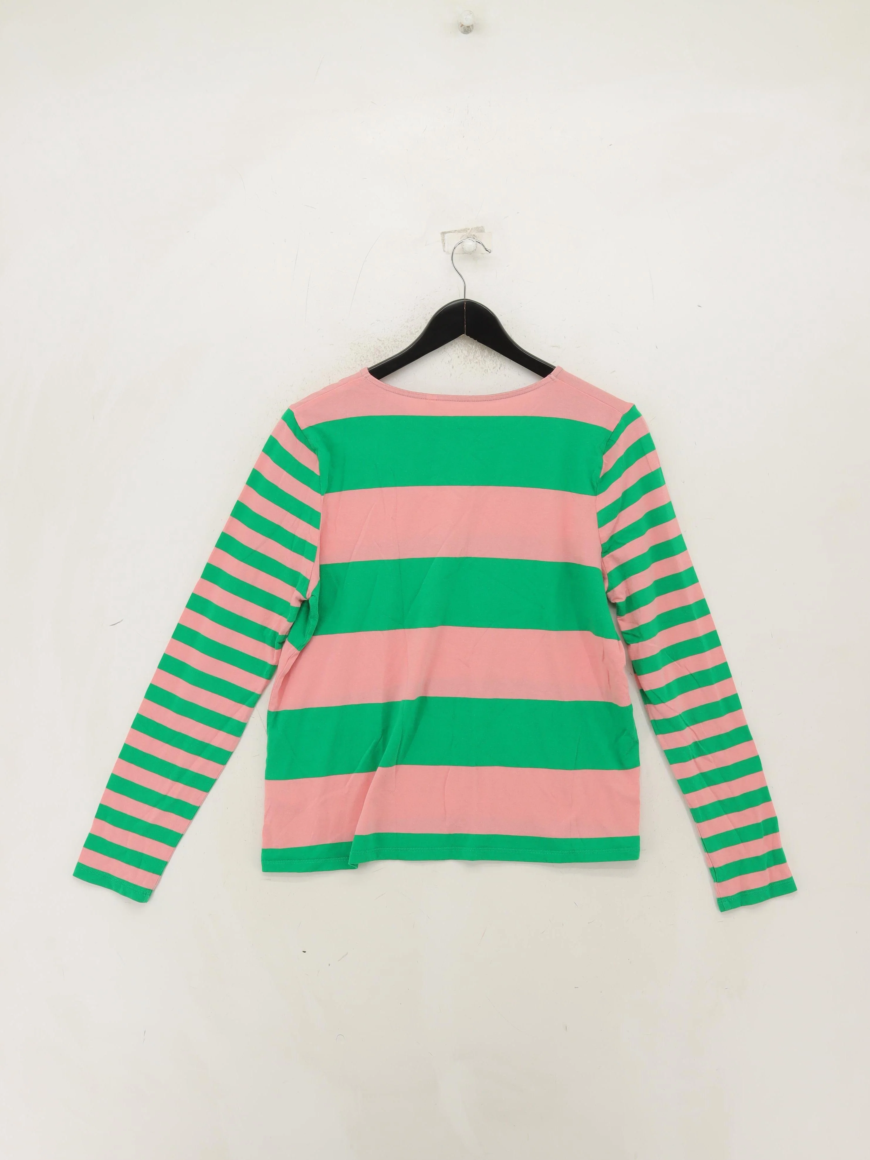 Boden Women's T-Shirt M Multi Striped 100% Cotton Short Sleeve Round Neck Basic - Image 2