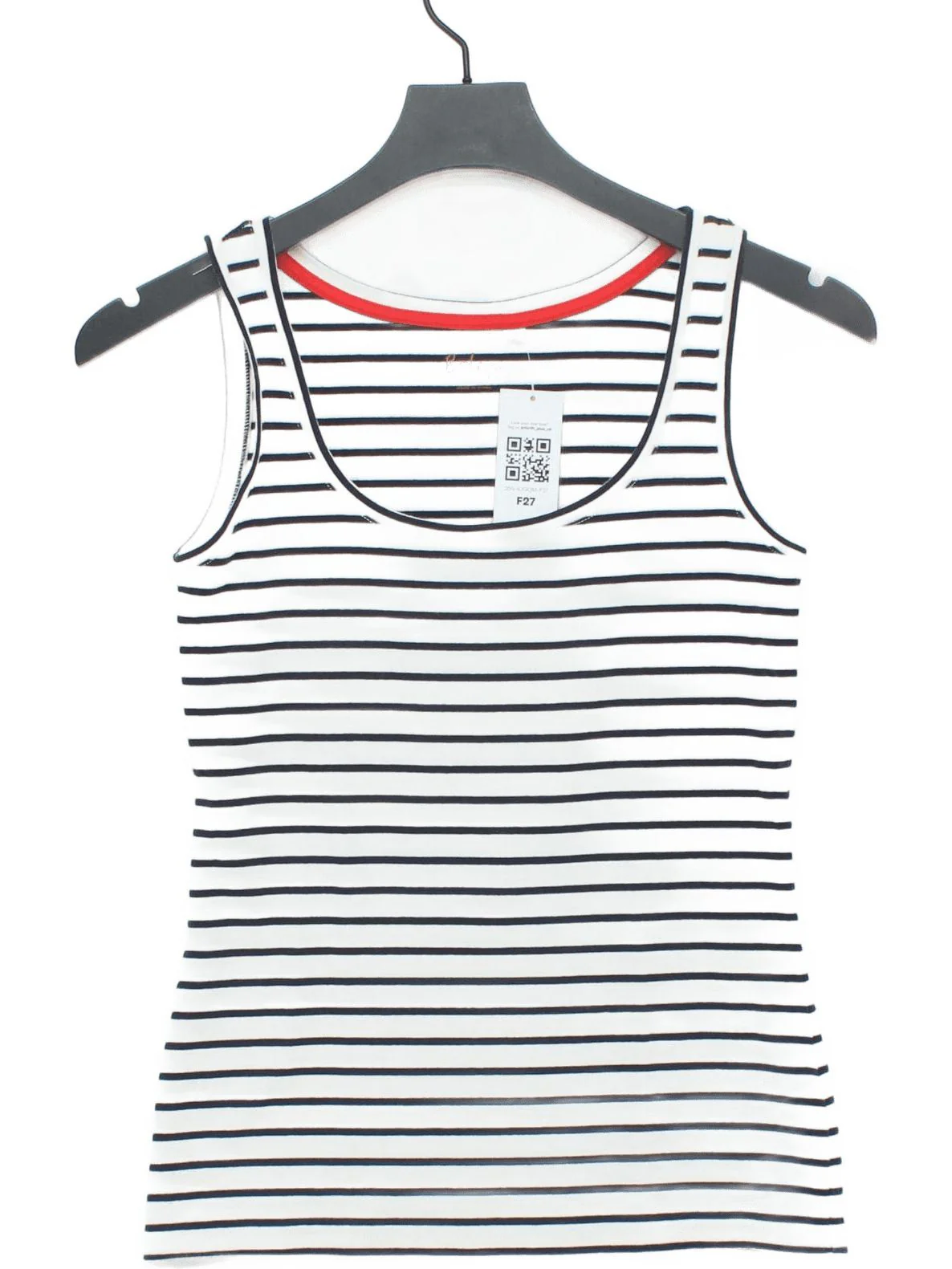 Boden Women's T-Shirt M White Cotton with Elastane Basic