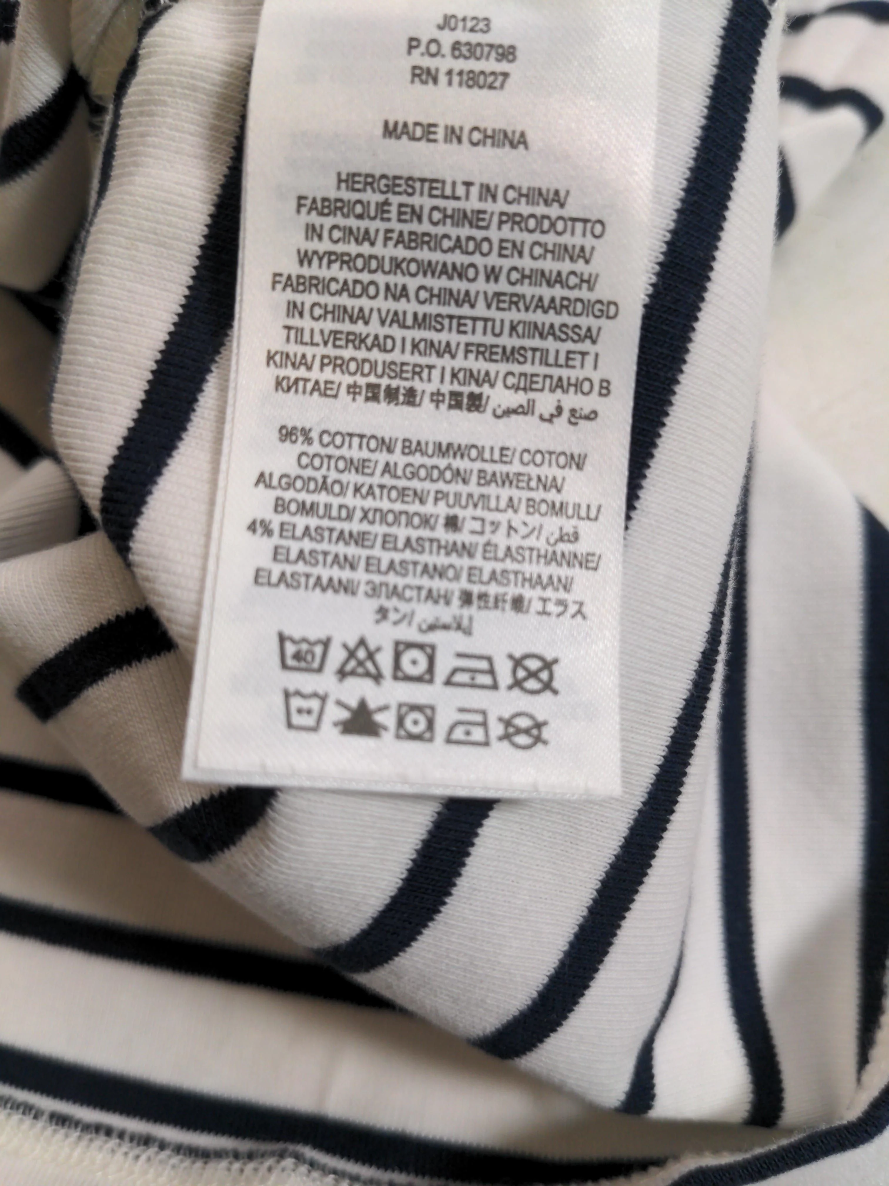 Boden Women's T-Shirt M White Cotton with Elastane Basic - Image 6