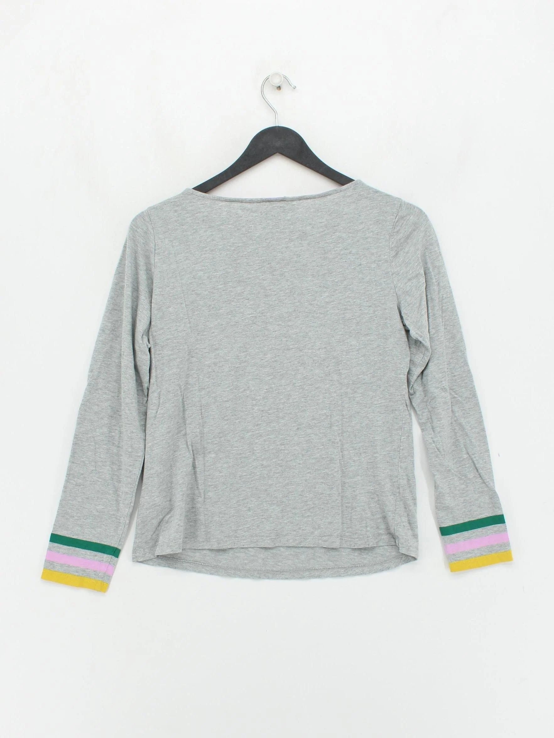 Boden Women's T-Shirt S Grey Lyocell Modal with Cotton Basic - Image 2